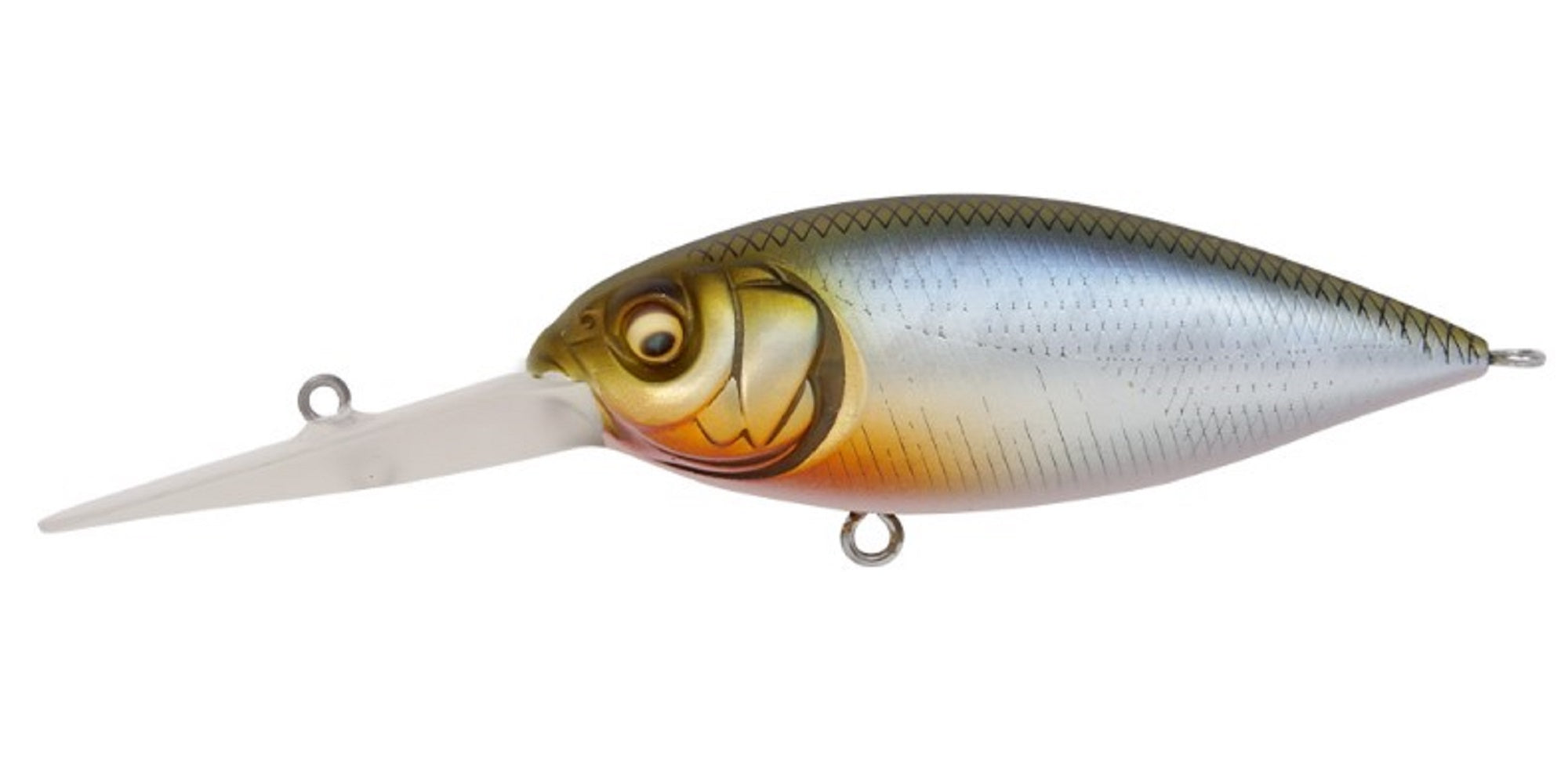 Megabass Deep X 300 75 mm 21 grams Floating Lure Frosted smelt (8108)