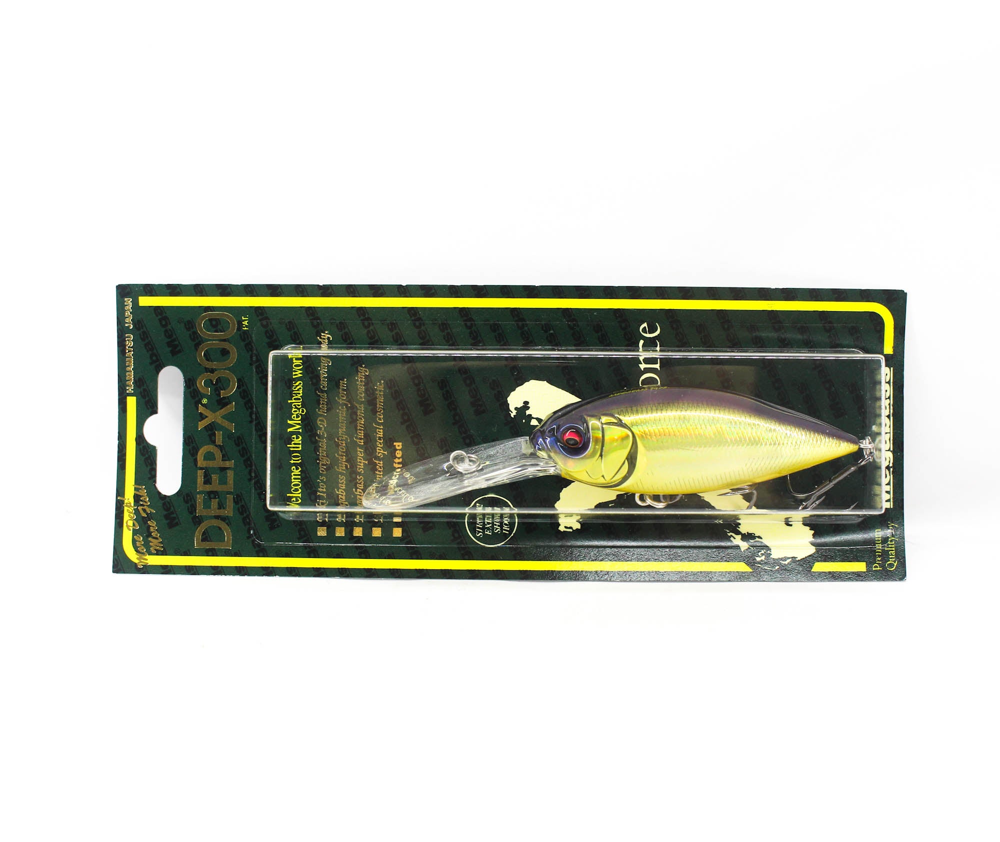 Megabass Deep X 300 75 mm 21 grams Floating Lure Champagne Kinkuro (8115)