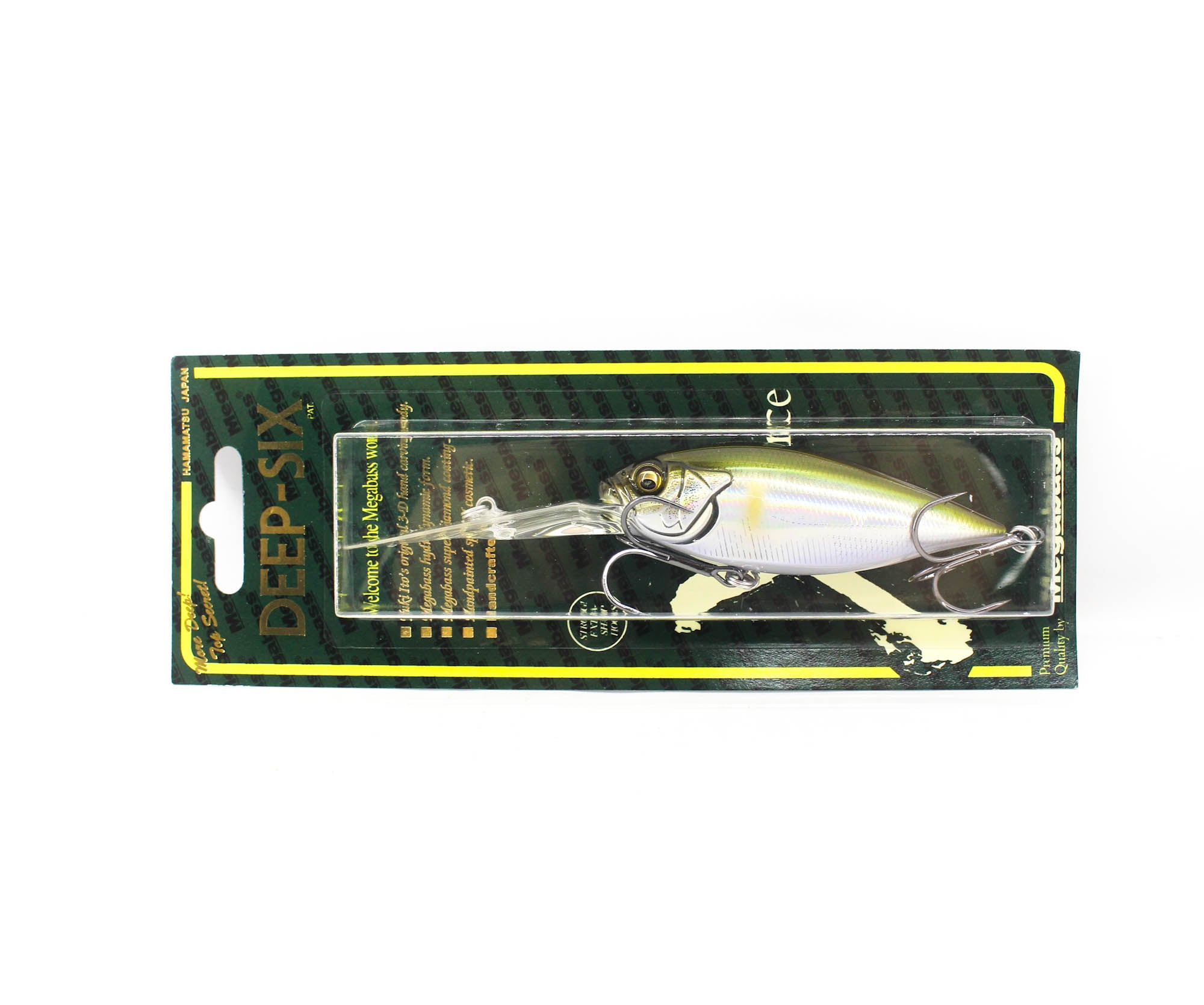 Megabass Deep Six 80 mm 7/8 oz Floating Lure SH Se Ayu (8191)