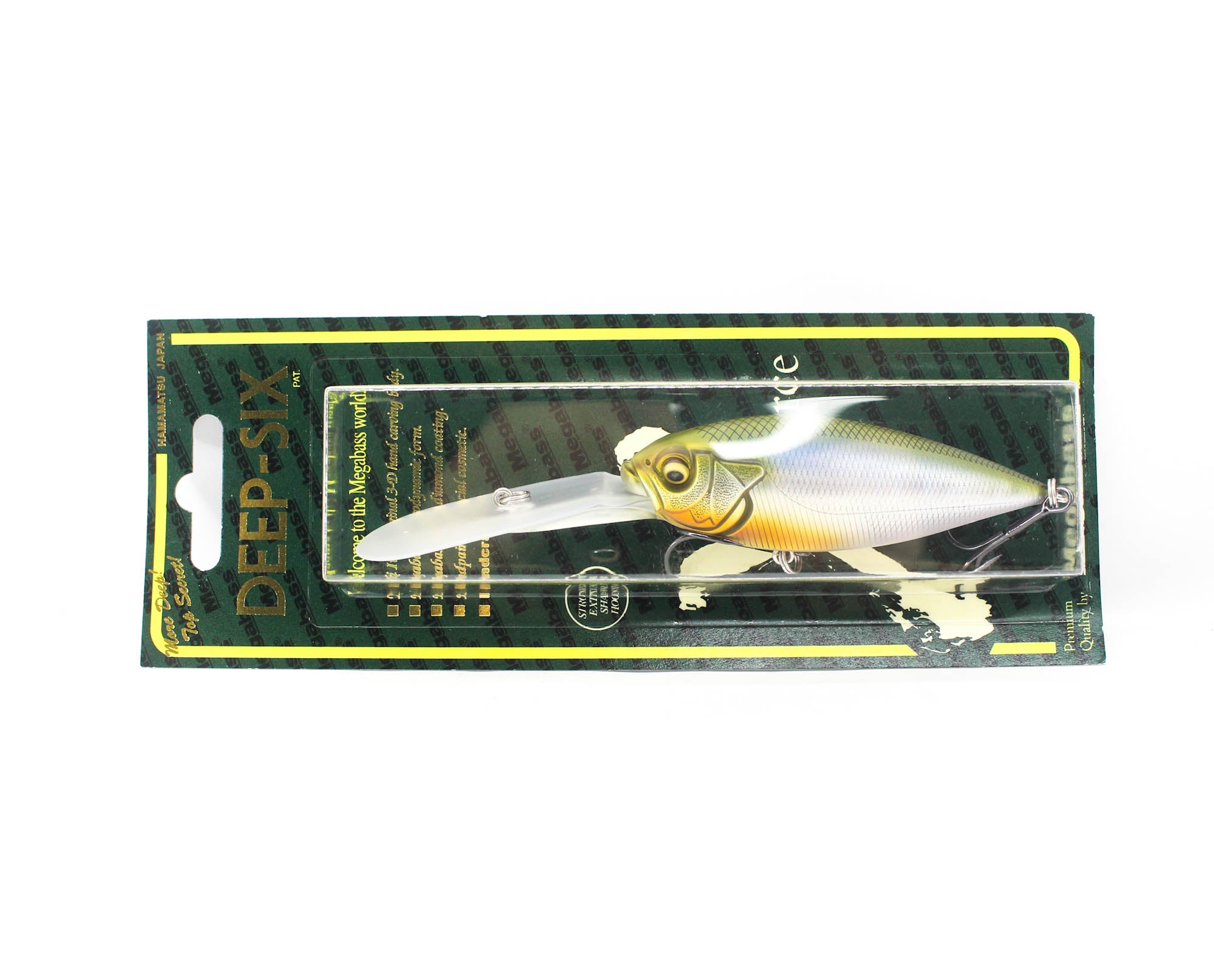 Megabass Deep Six 80 mm 7/8 oz Floating Lure Frosted smelt (8238)