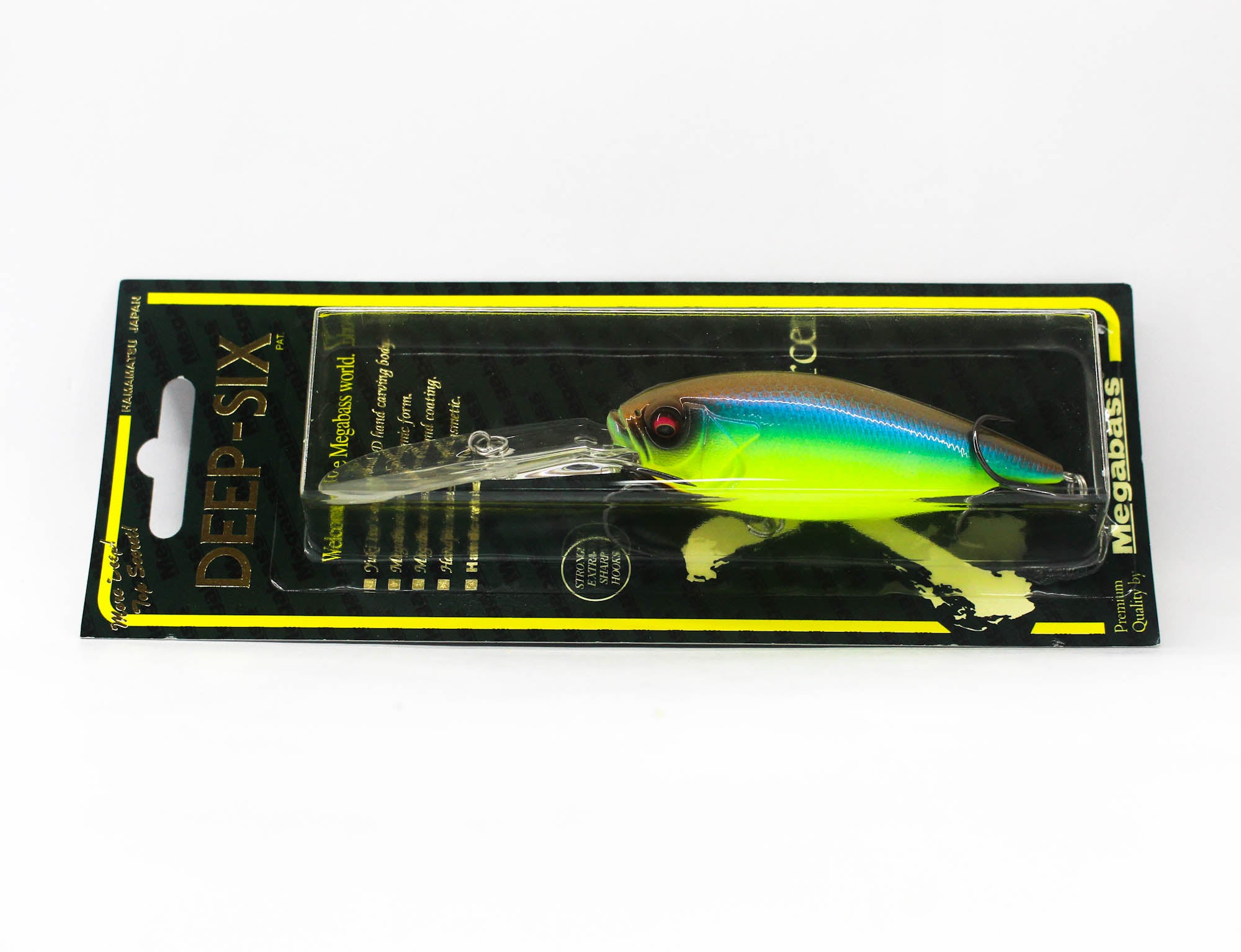 Megabass Deep Six 80 mm 7/8 oz Floating Lure Mega Bust Bream (8290)