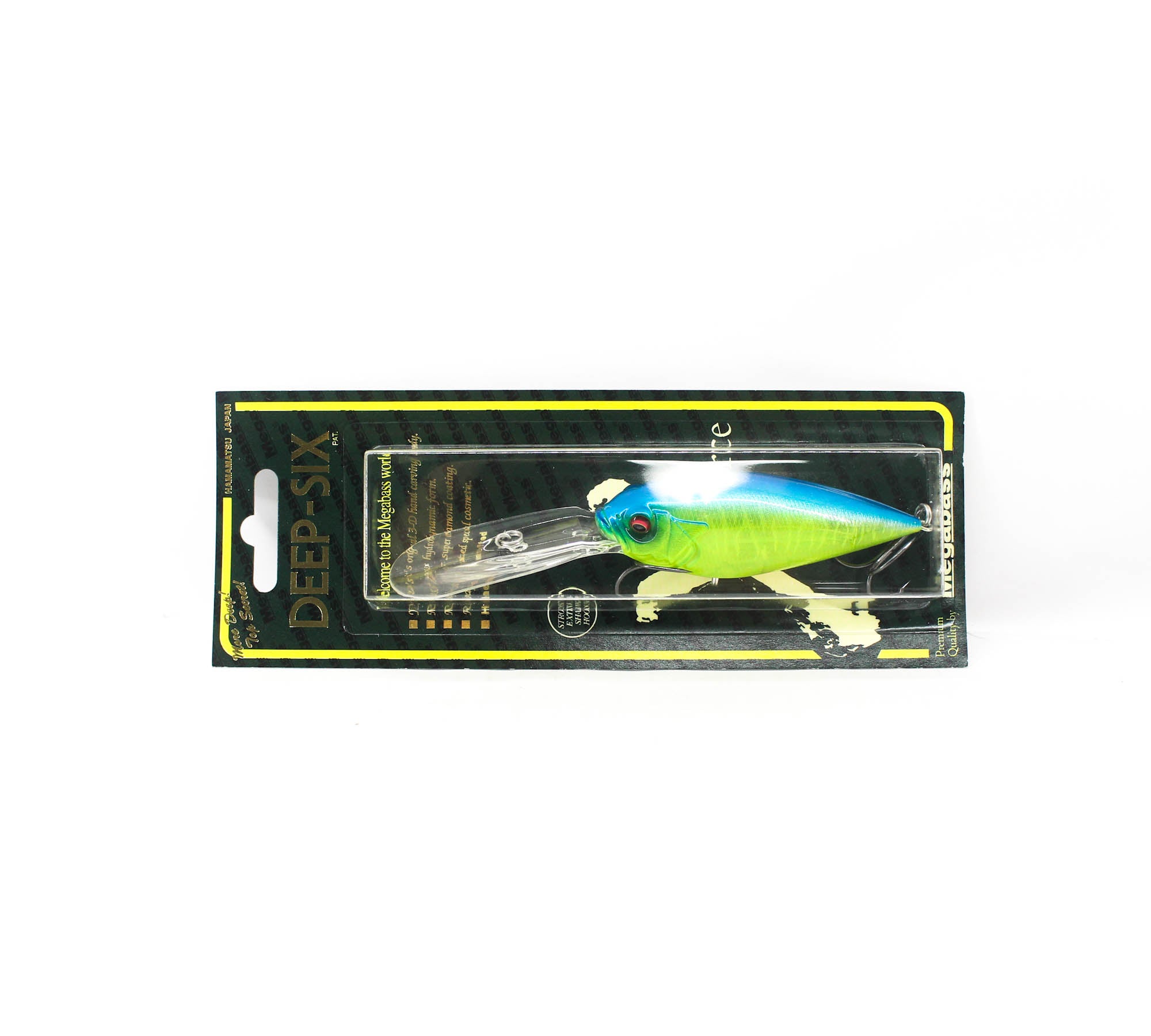 Megabass Deep Six 80 mm 7/8 oz Floating Lure Hide Tiger (8313)
