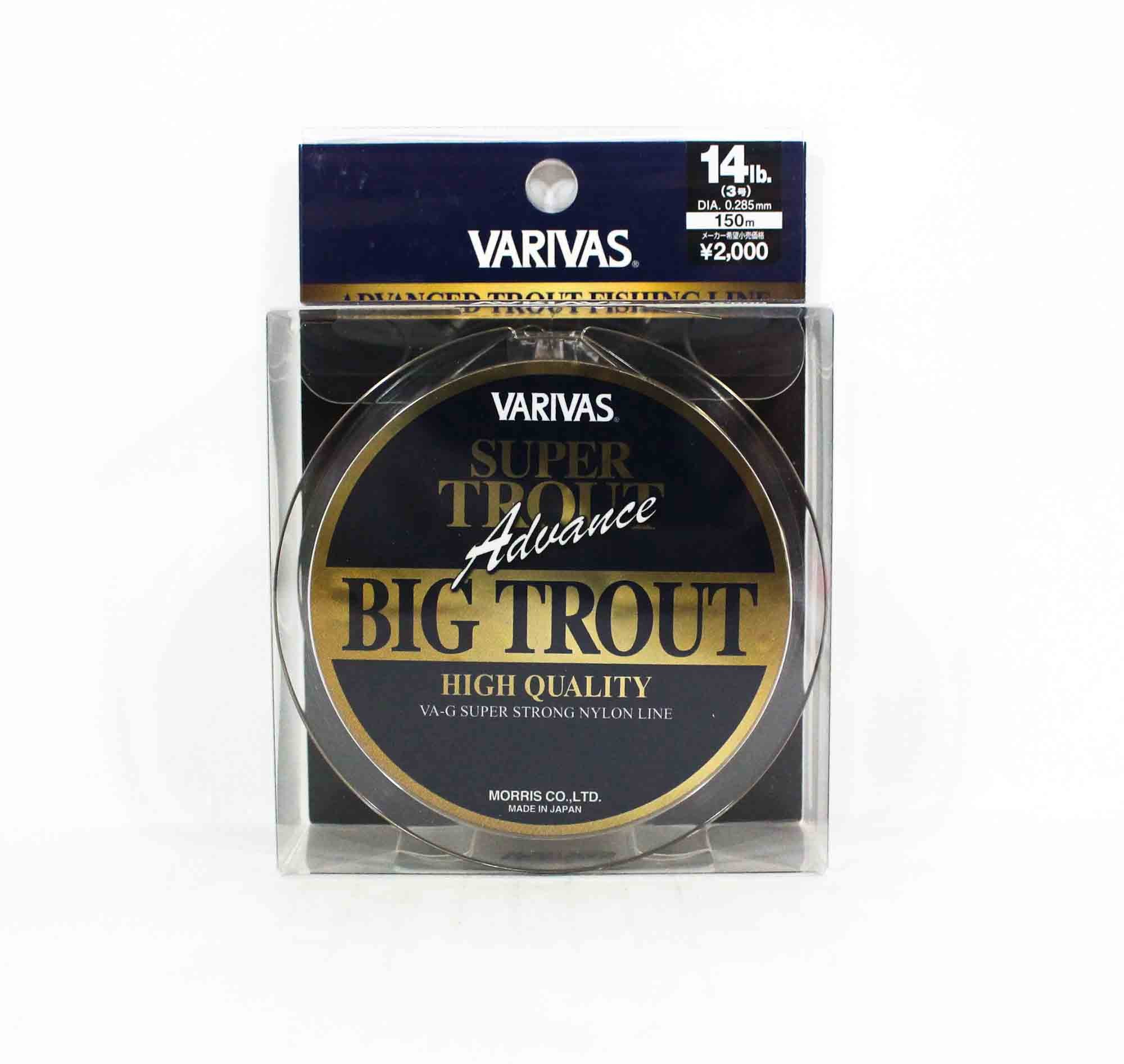 Varivas Nylon Super Trout Advance Big Trout Line 150m 14lb (5467)