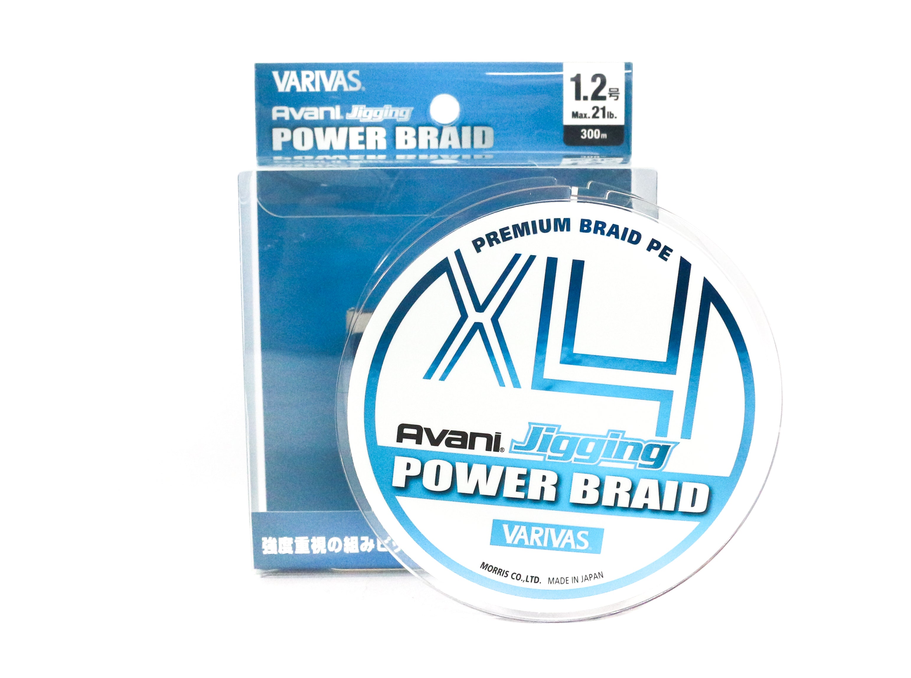 Sale Varivas P.E Line Avani Jigging X4 Power Braid 300m P.E 1.2 21lb (2229)
