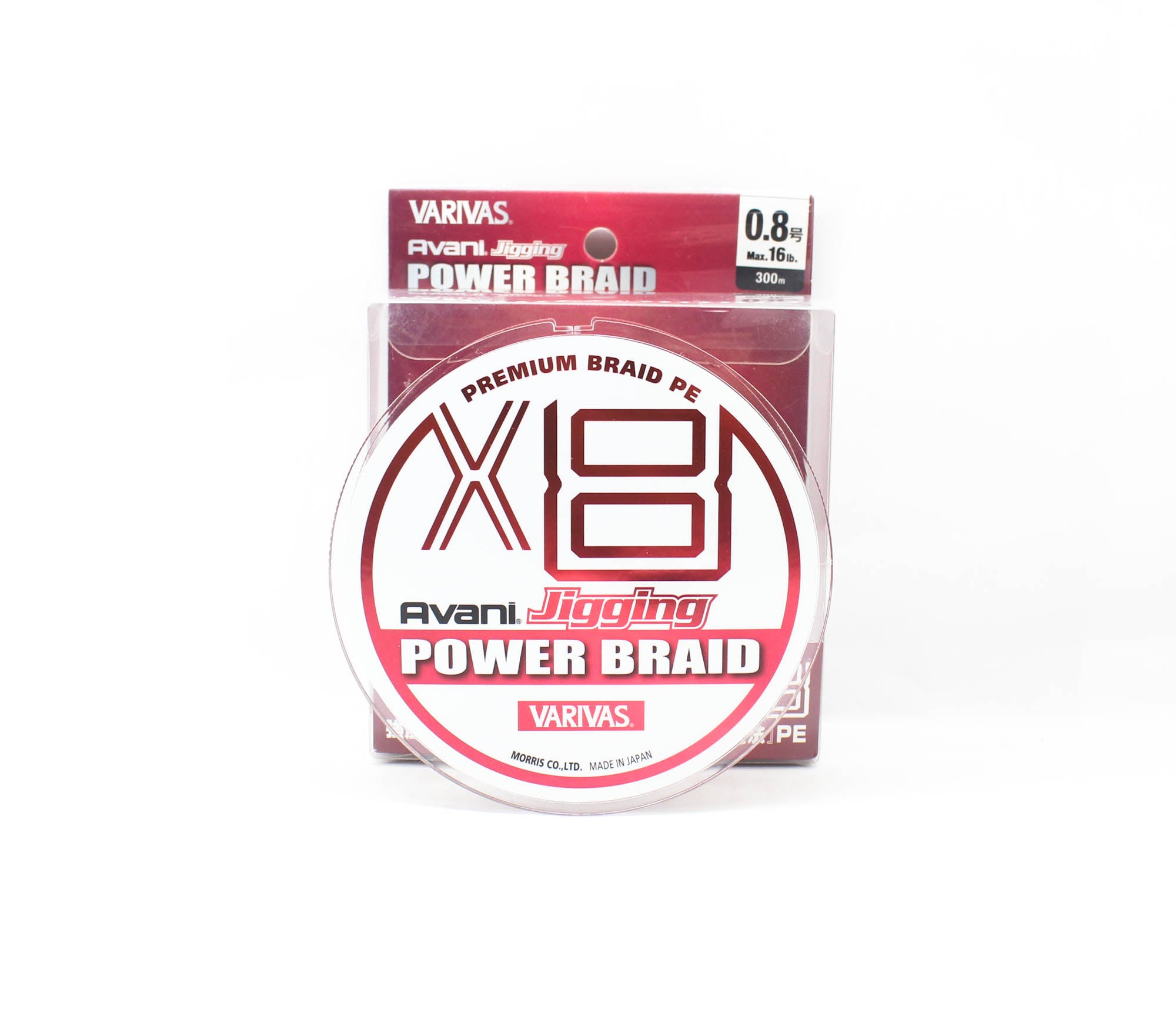 Sale Varivas P.E Line Avani Jigging X8 Power Braid 300m P.E 0.8 16lb (2342)