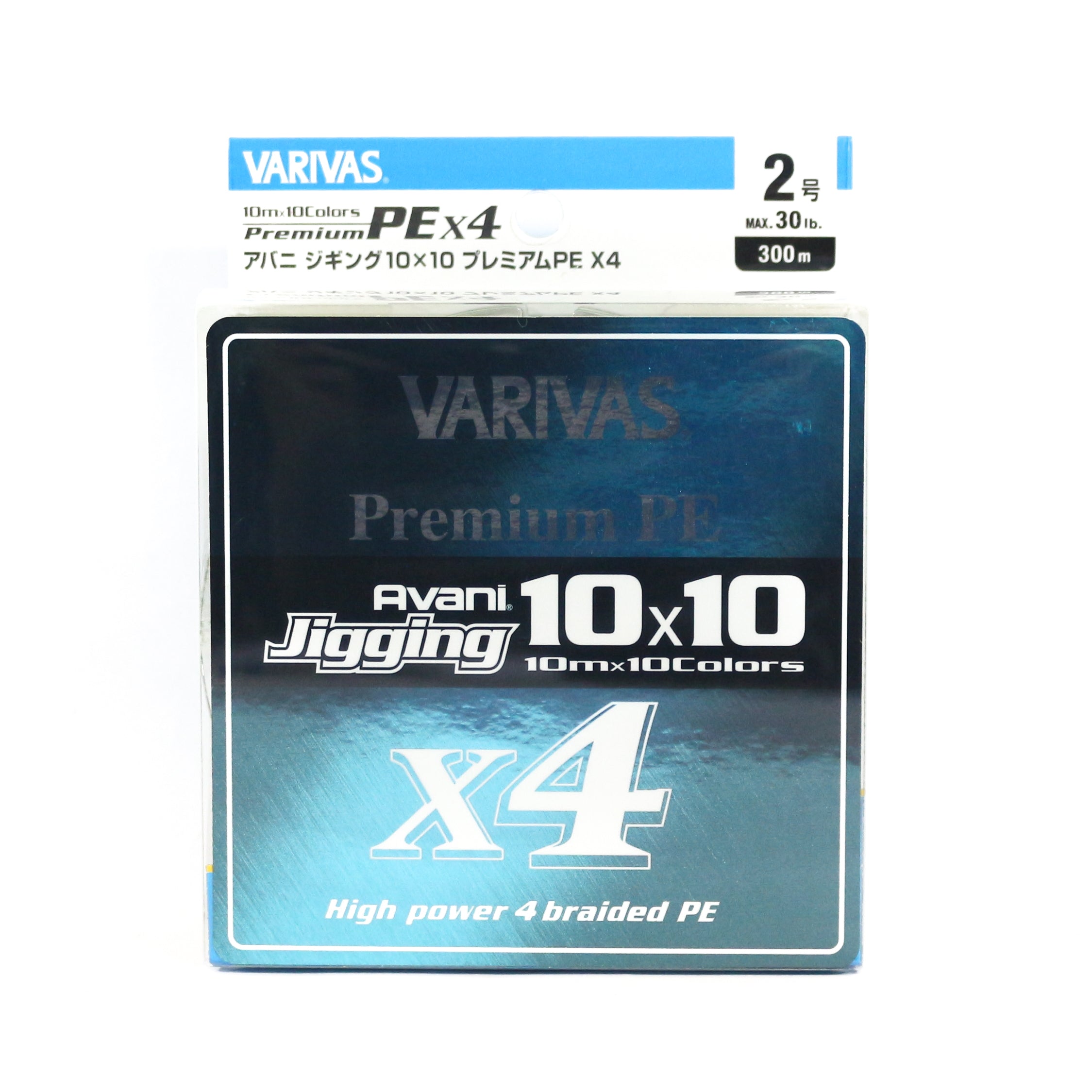 Sale Varivas P.E Line New Avani Jigging Premium 10 x 10 300m P.E 2 30lb (4915)