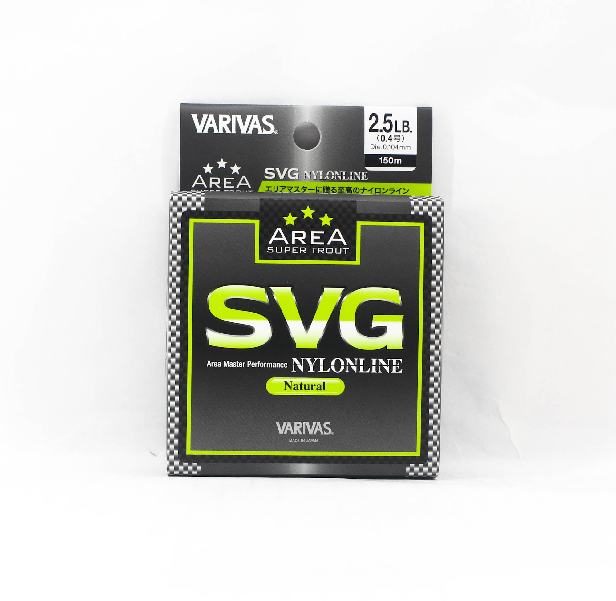 Varivas Nylon Super Trout Area SVG Line 150m 2.5lb (7846)