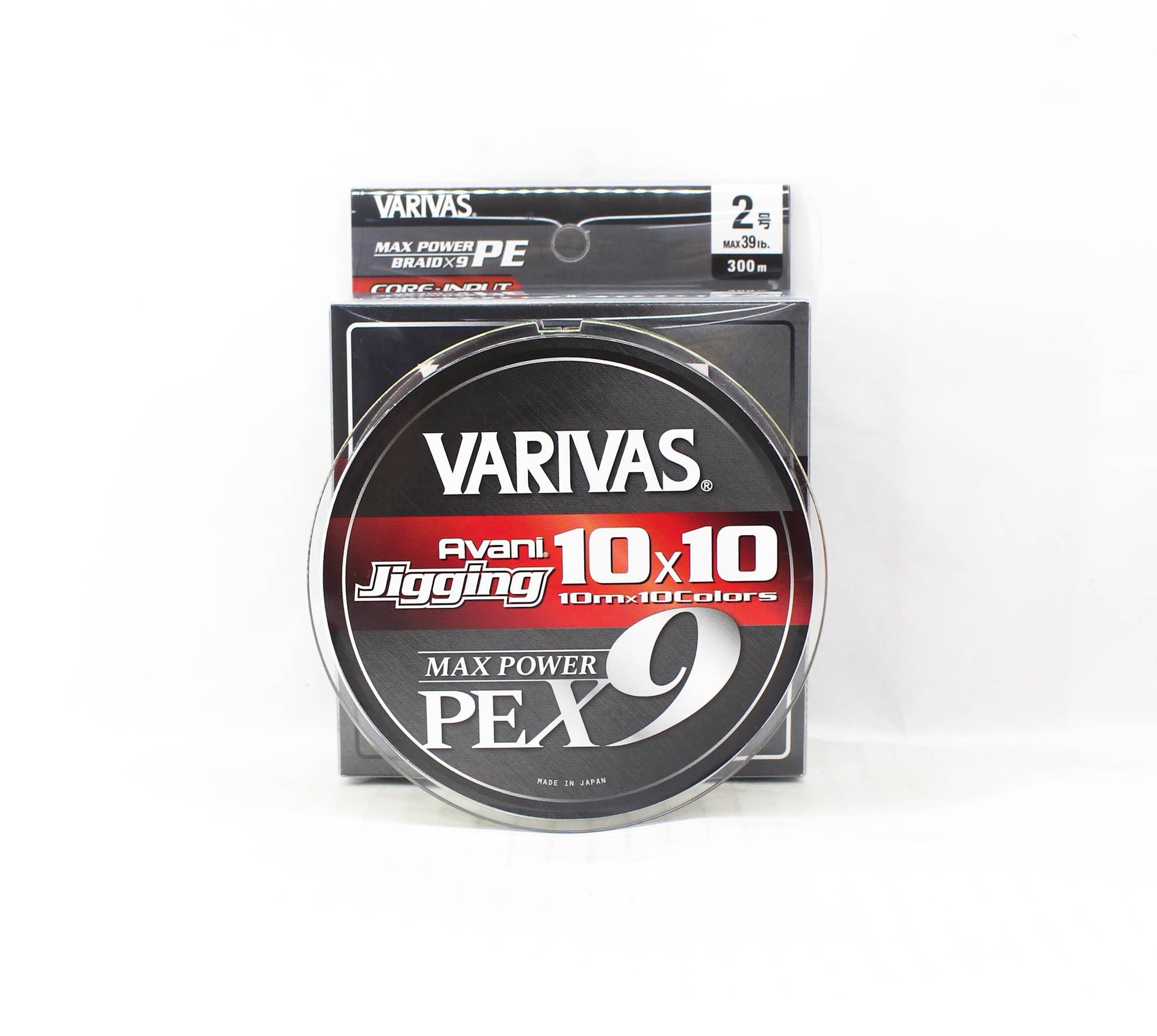 Varivas P.E Line Avani Jigging Max Power 10x10 X9 300m P.E 2 39lb (8744)