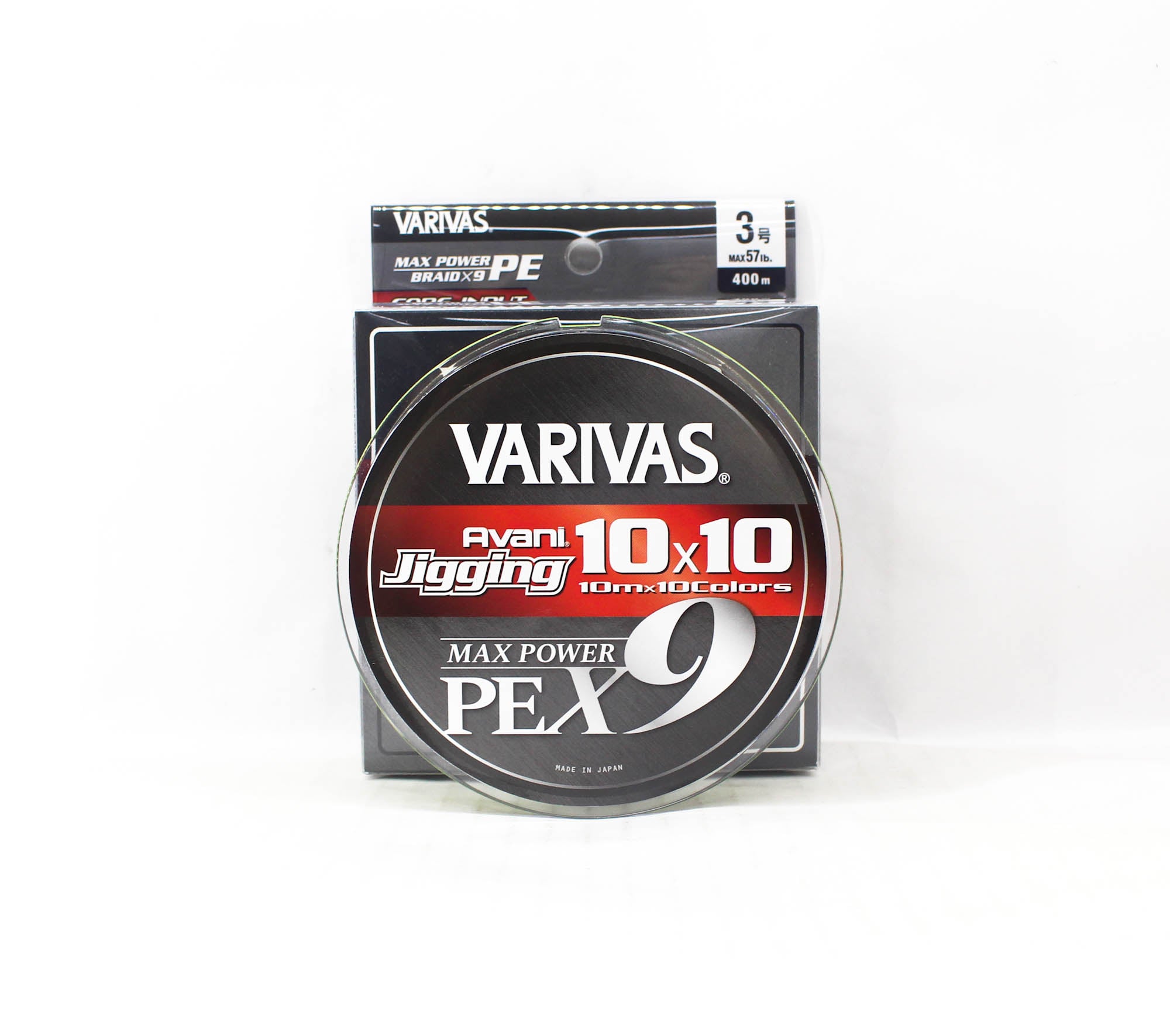 Varivas P.E Line Avani Jigging Max Power 10x10 X9 400m P.E 3 57lb (8805)