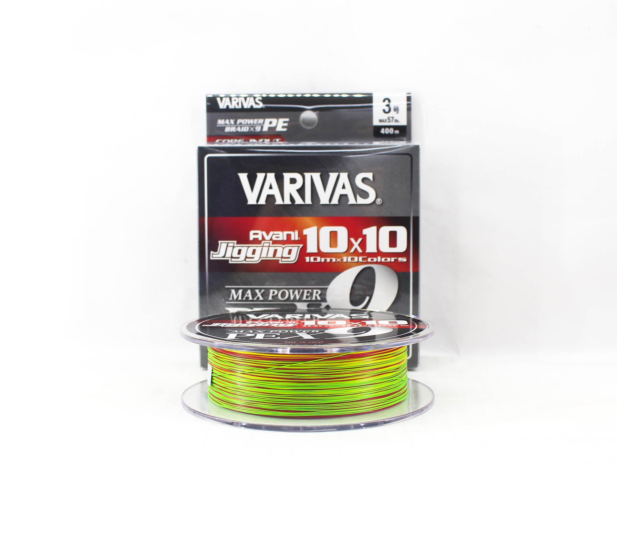 Varivas P.E Line Avani Jigging Max Power 10x10 X9 400m P.E 3 57lb (8805)