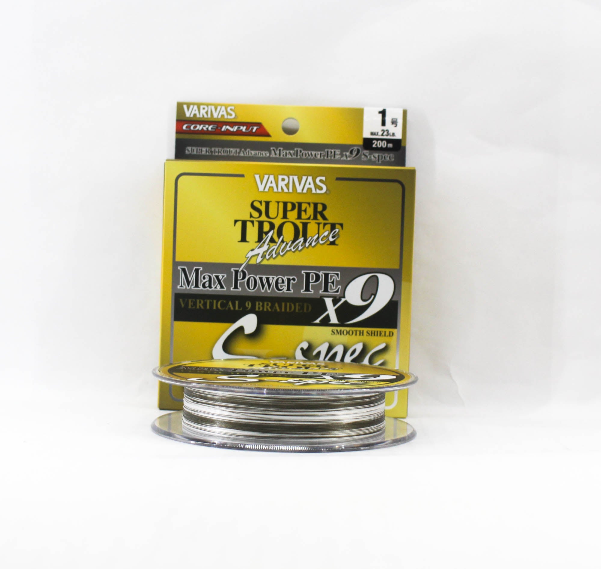 Varivas P.E Line Super Trout Advance Max Power X9 200m P.E 1 23lb (9451)