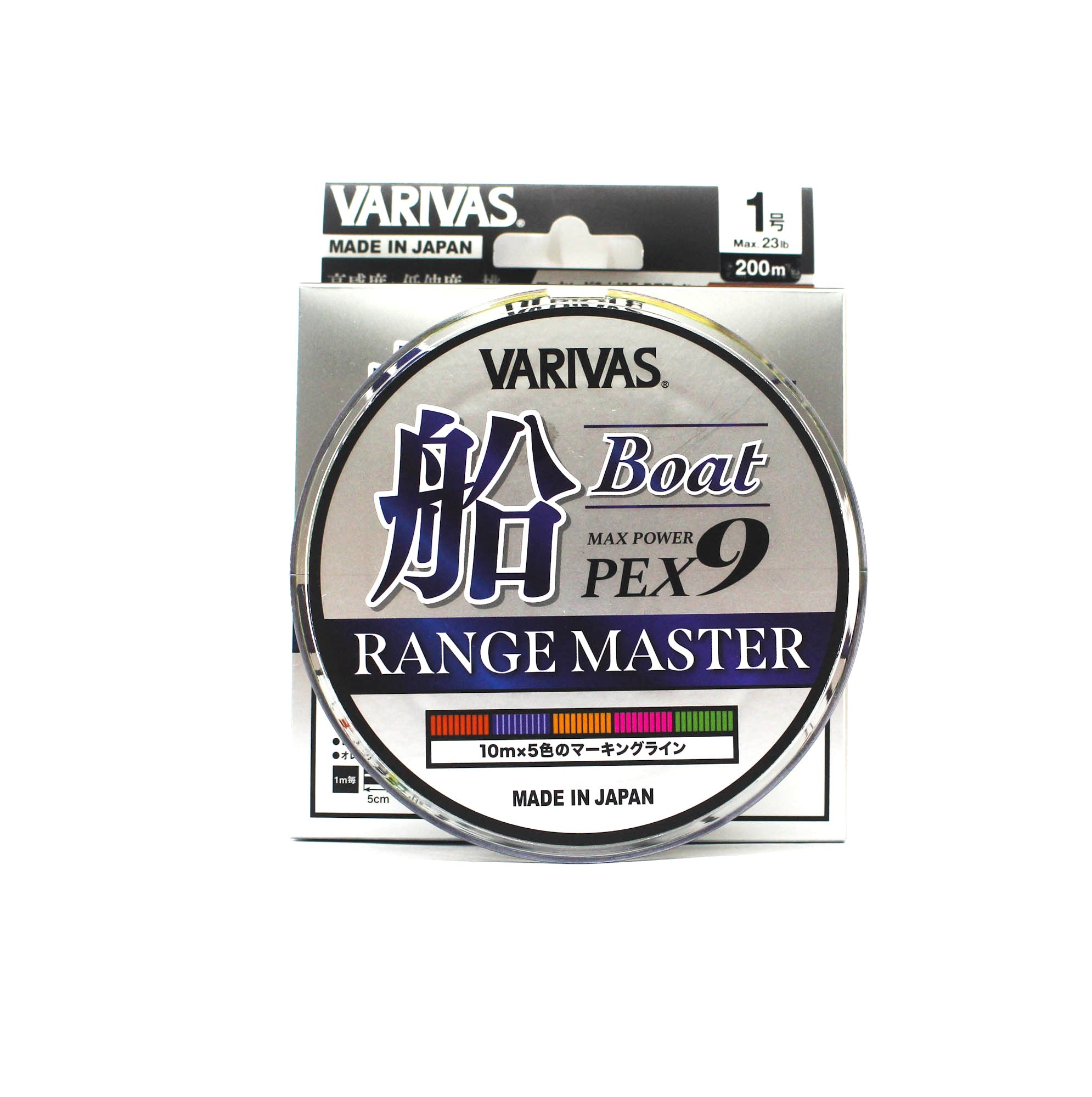 Varivas P.E Line Max Power X9 Range Master Fune 200m P.E 1 (1201)
