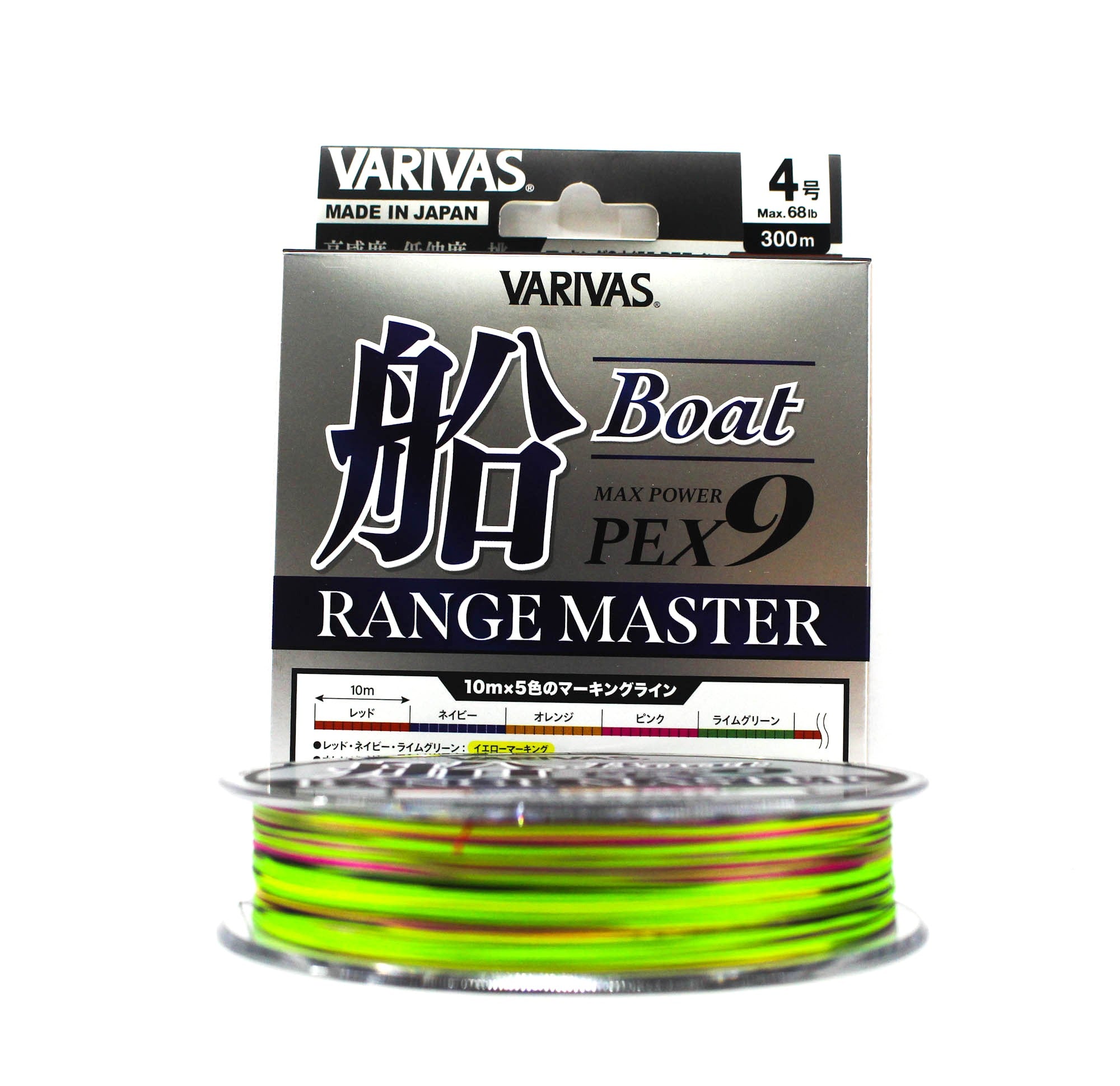 Varivas P.E Line Max Power X9 Range Master Fune 300m P.E 4 (1300)
