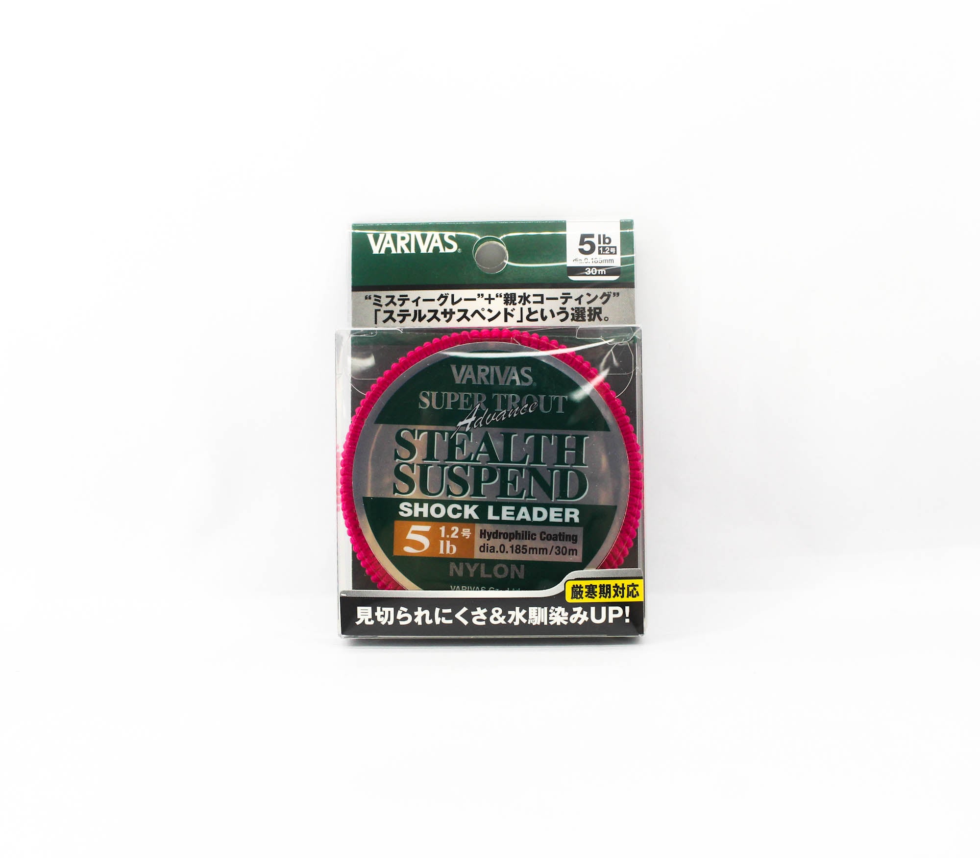 Varivas Nylon Super Trout Advance Stealth Suspend Leader 30m 5lb (1416)