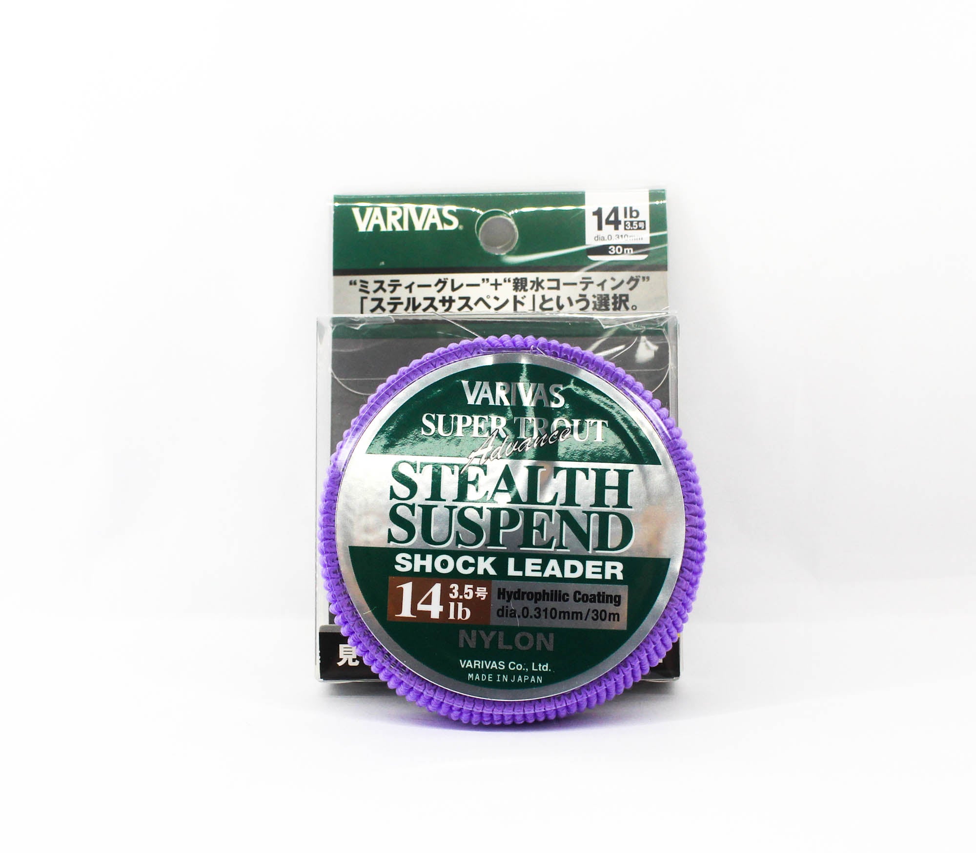 Varivas Nylon Super Trout Advance Stealth Suspend Leader 30m 14lb (1461)