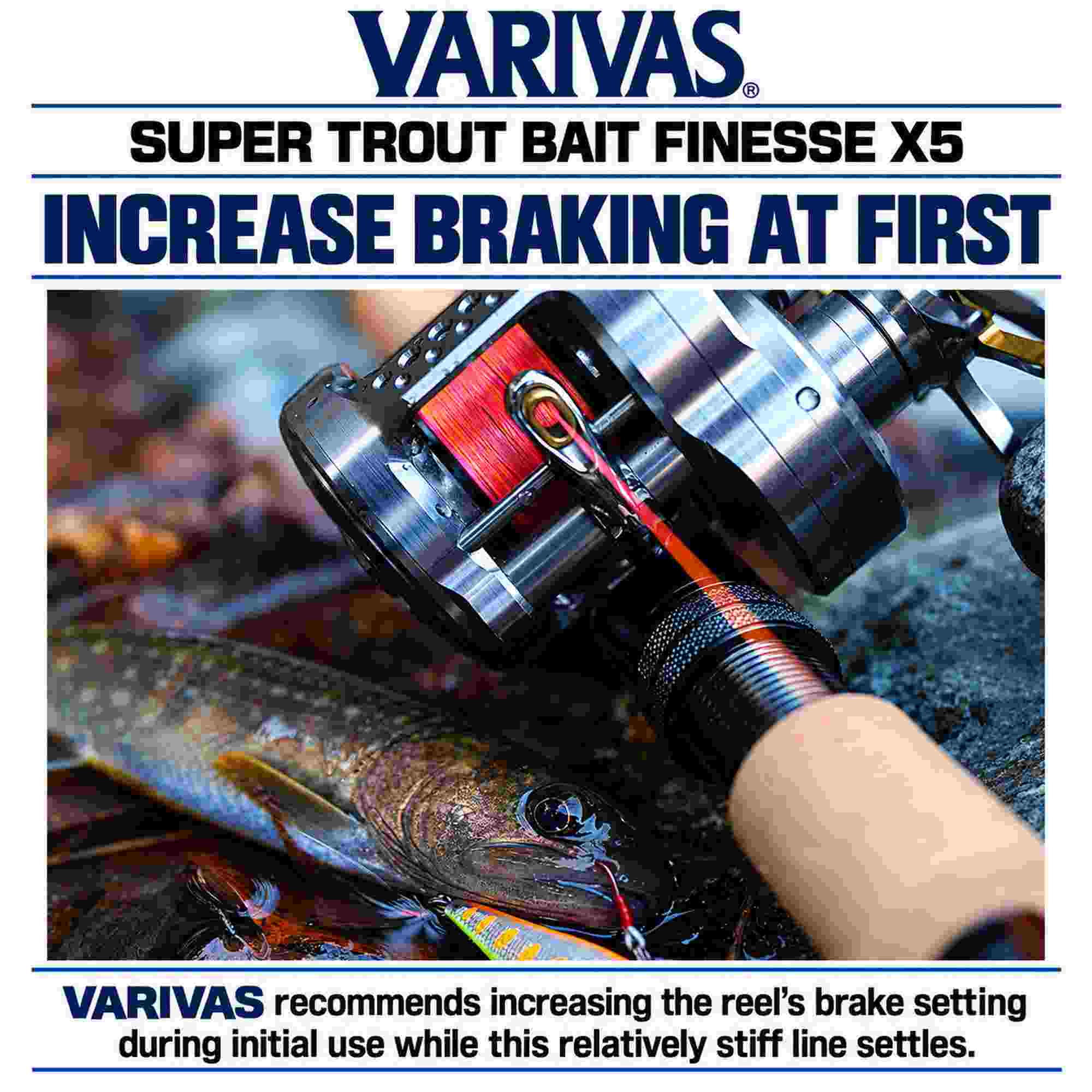 Varivas P.E Line Super Trout Advance Bait Finesse X5 90m P.E 0.8 (1553)