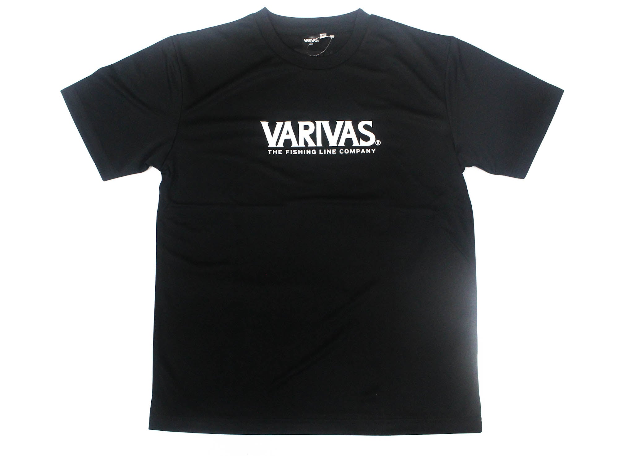 Varivas VAT-50 T-Shirt Dry Fit Short Sleeve Black Size L (1799)