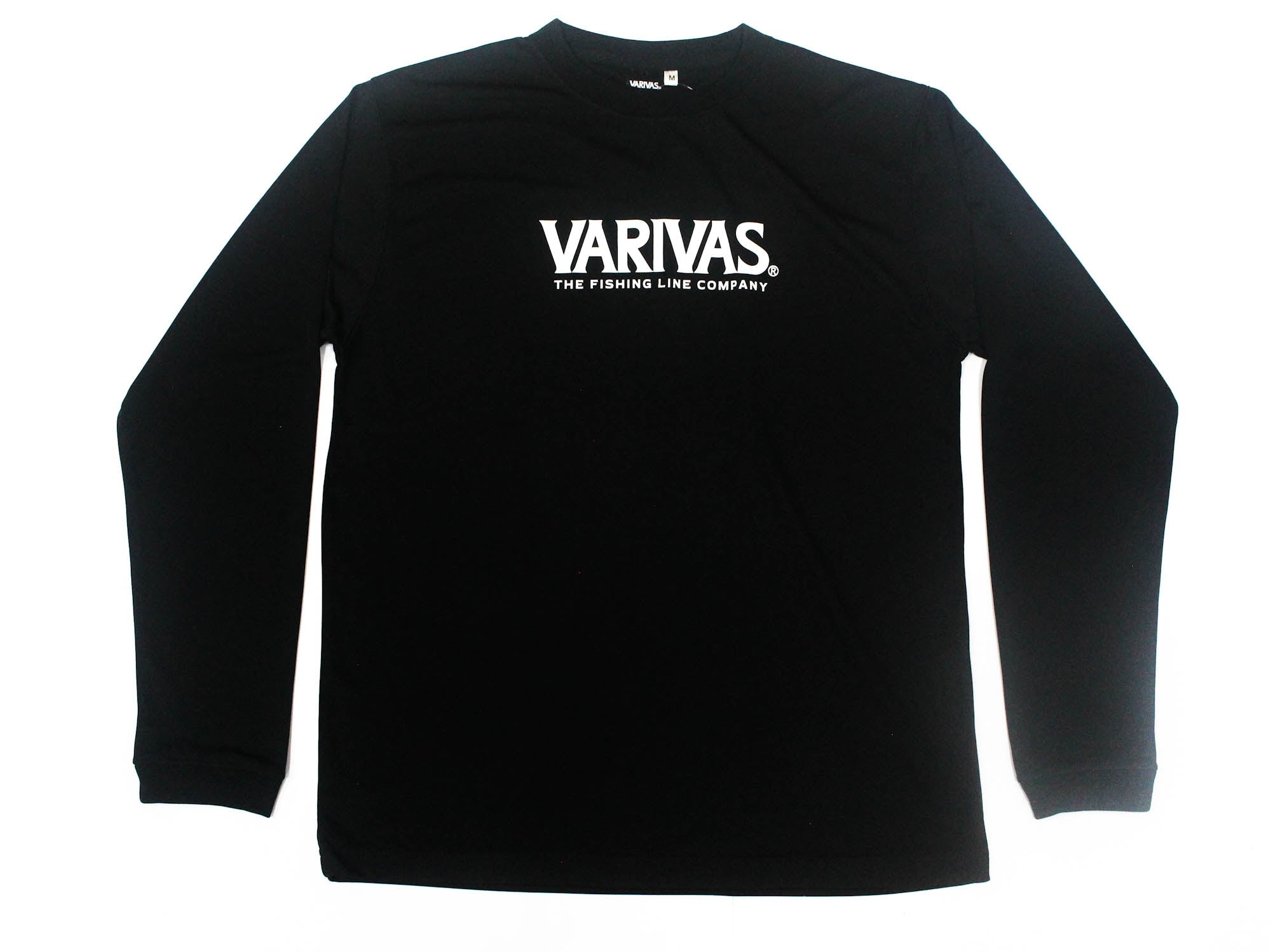 Varivas VAT-51 T-Shirt Dry Fit Long Sleeve Black Size L (1874)