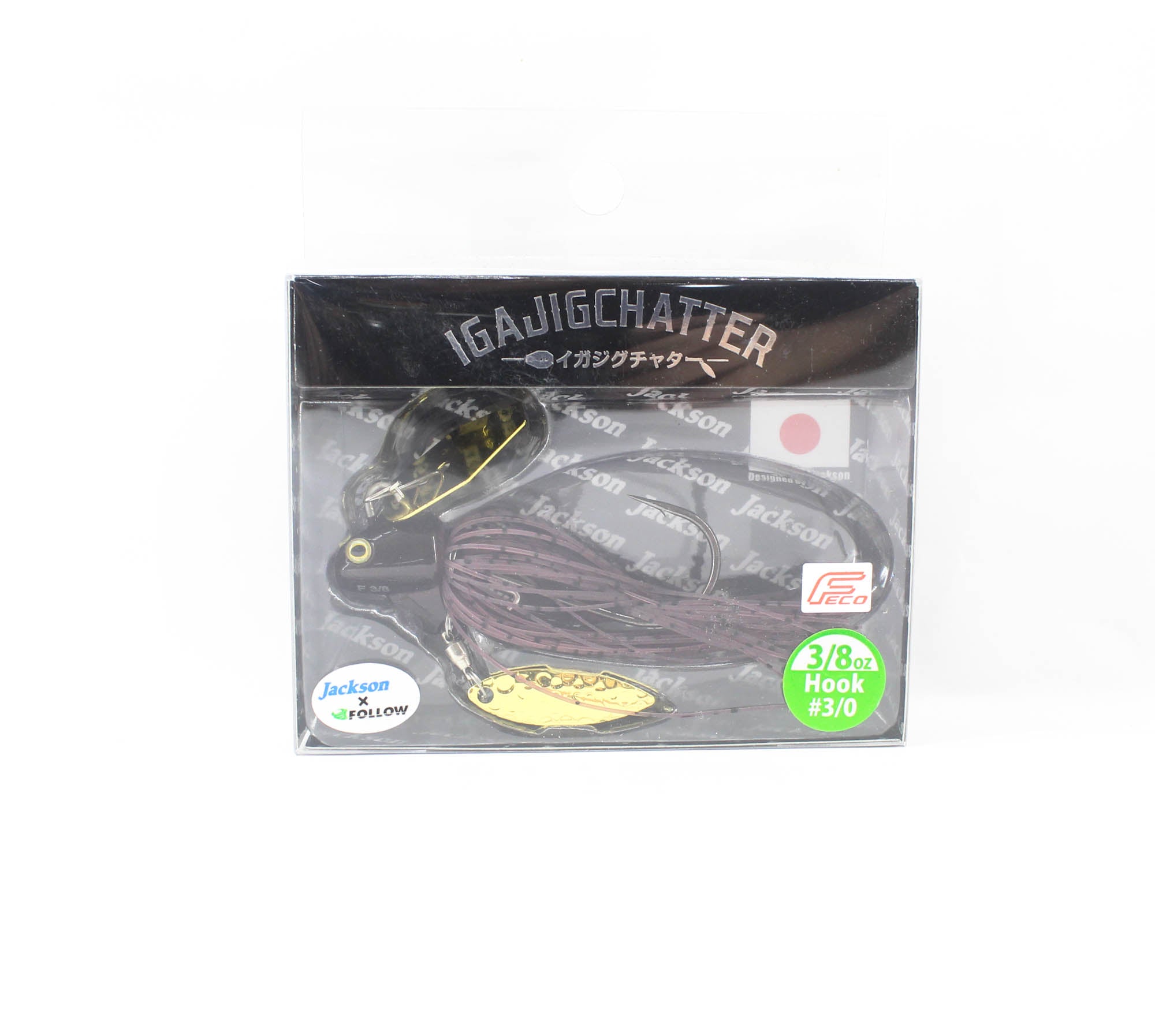 Jackson Iga Jig 10 grams Sinking Lure BKS (2336)