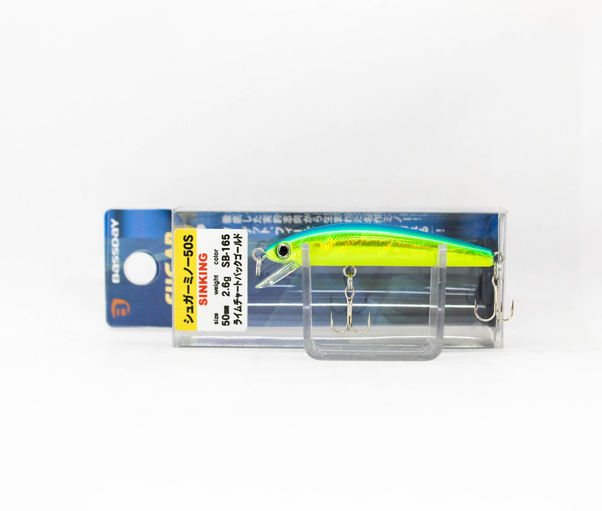 Bassday Sugar Minnow 50S Sinking Lure 2.6 grams M-09 (0139)