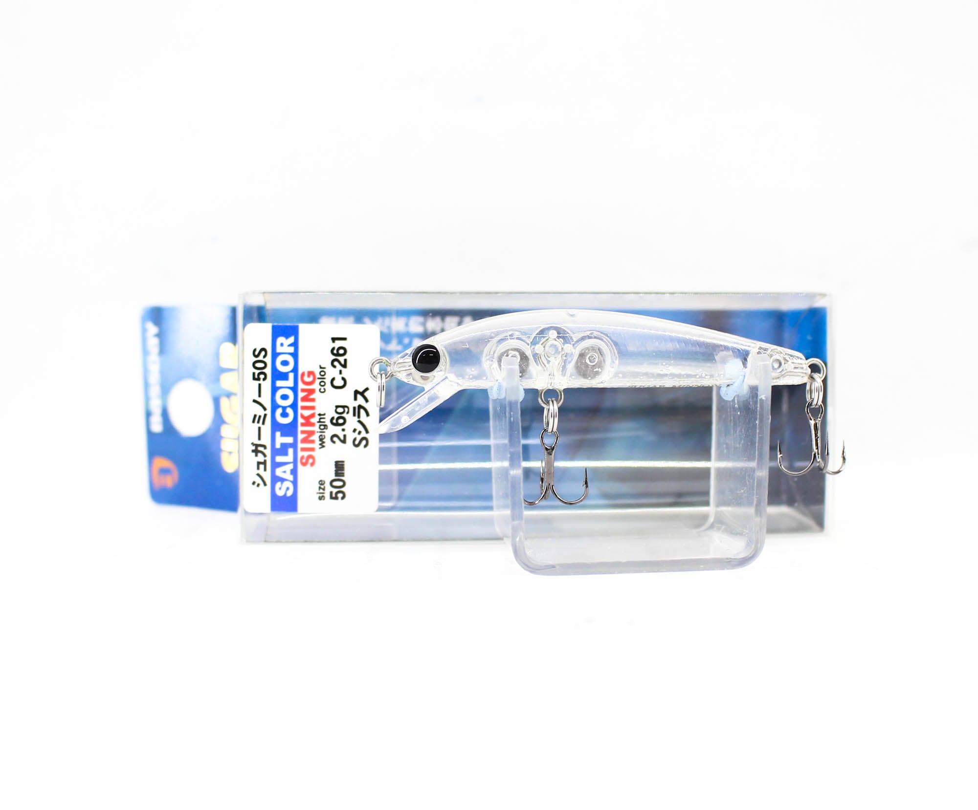Bassday Sugar Minnow 50S Salt Sinking Lure 2.6 grams C-351 (0733)