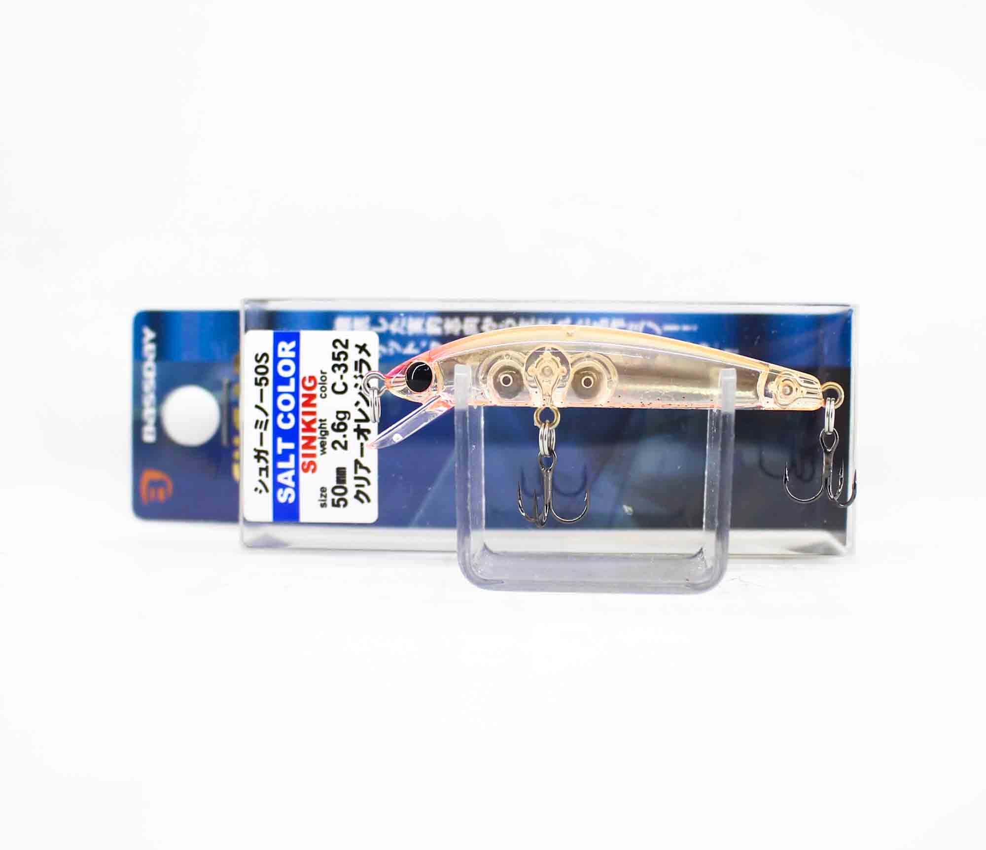 Bassday Sugar Minnow 50S Salt Sinking Lure 2.6 grams C-352 (0740)