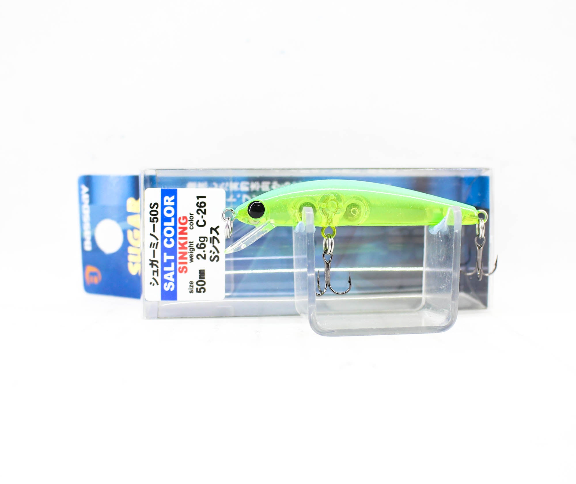 Bassday Sugar Minnow 50S Salt Sinking Lure 2.6 grams GG-388 (0757)