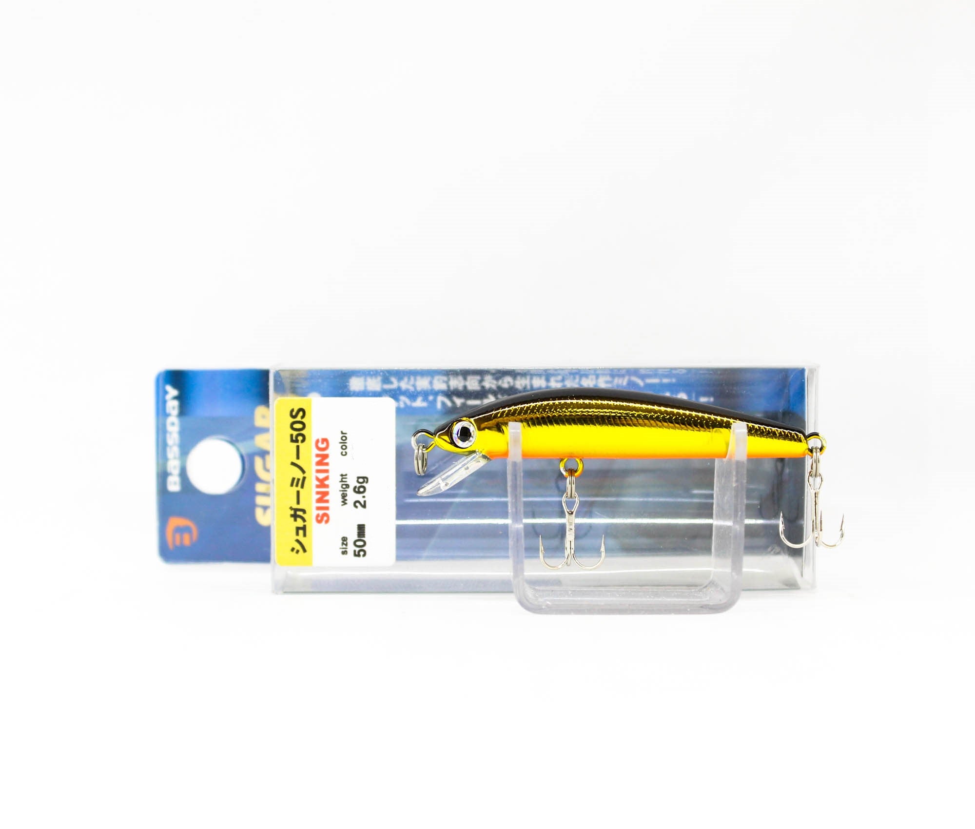 Bassday Sugar Minnow 50S Sinking Lure 2.6 grams SB-165 (0818)