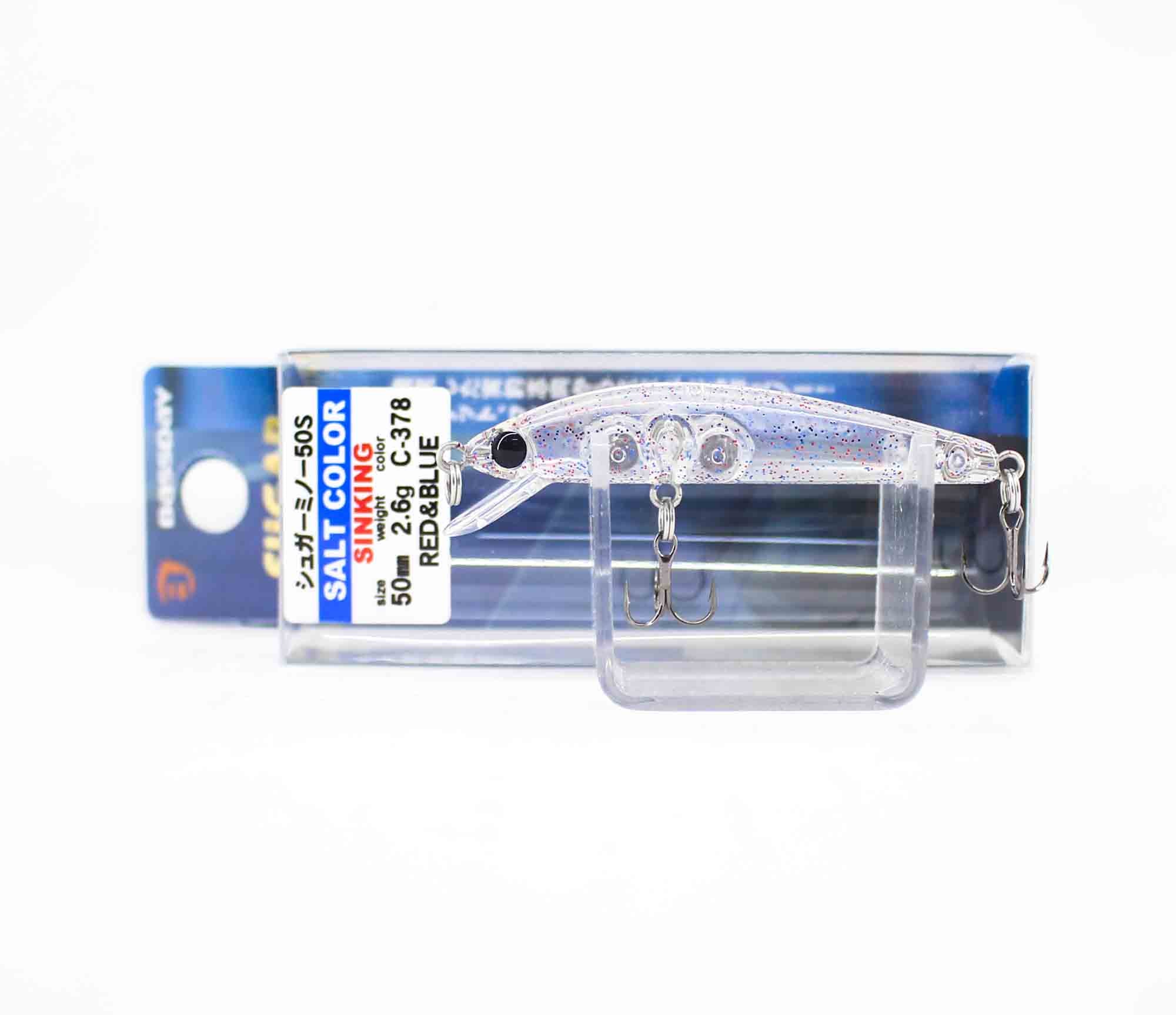 Bassday Sugar Minnow 50S Salt Sinking Lure 2.6 grams C-378 (0849)