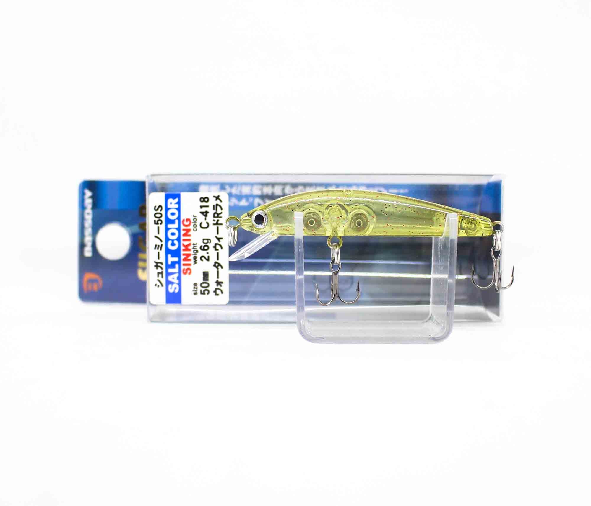 Bassday Sugar Minnow 50S Salt Sinking Lure 2.6 grams C-418 (0863)