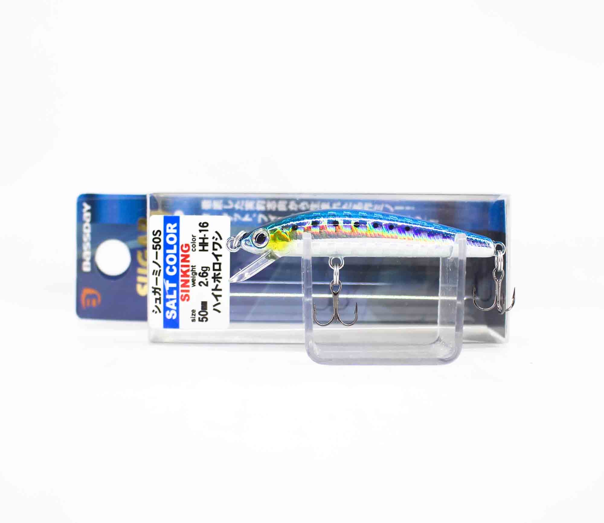 Bassday Sugar Minnow 50S Salt Sinking Lure 2.6 grams HH-16 (0931)