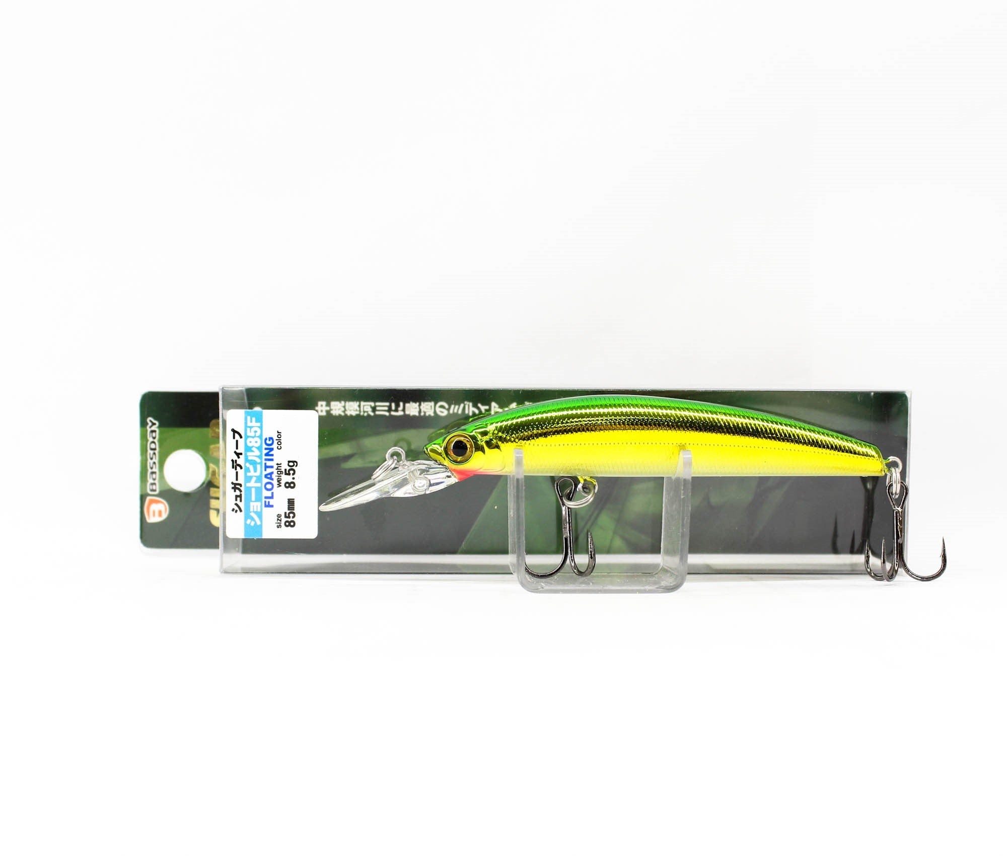 Bassday Sugar Deep Short Bill 85F Floating Lure 8.5 grams M-99 (8380)