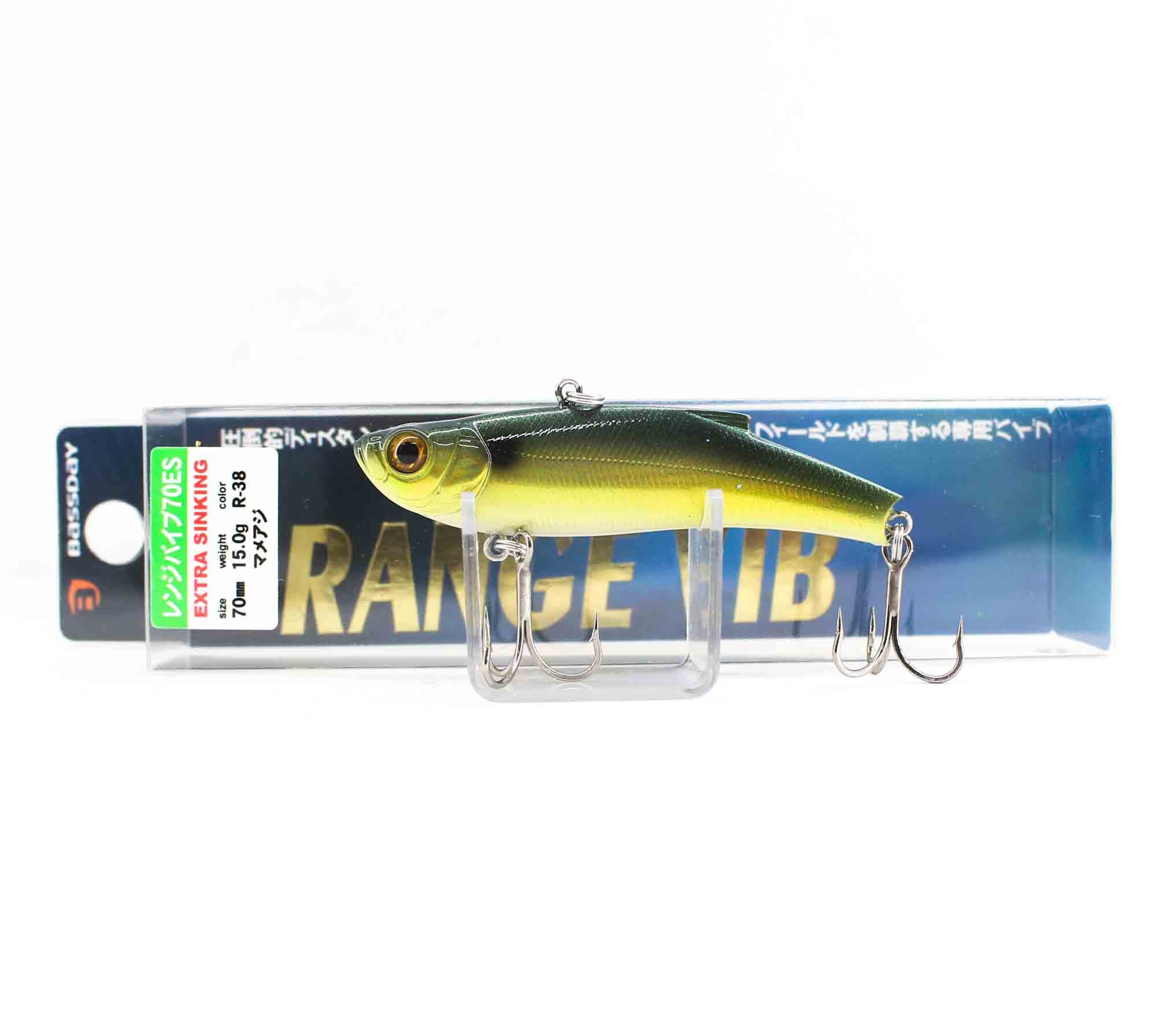 Bassday Range Vibe 70 ES Extra Sinking Vibration Lure R-38 (0212)