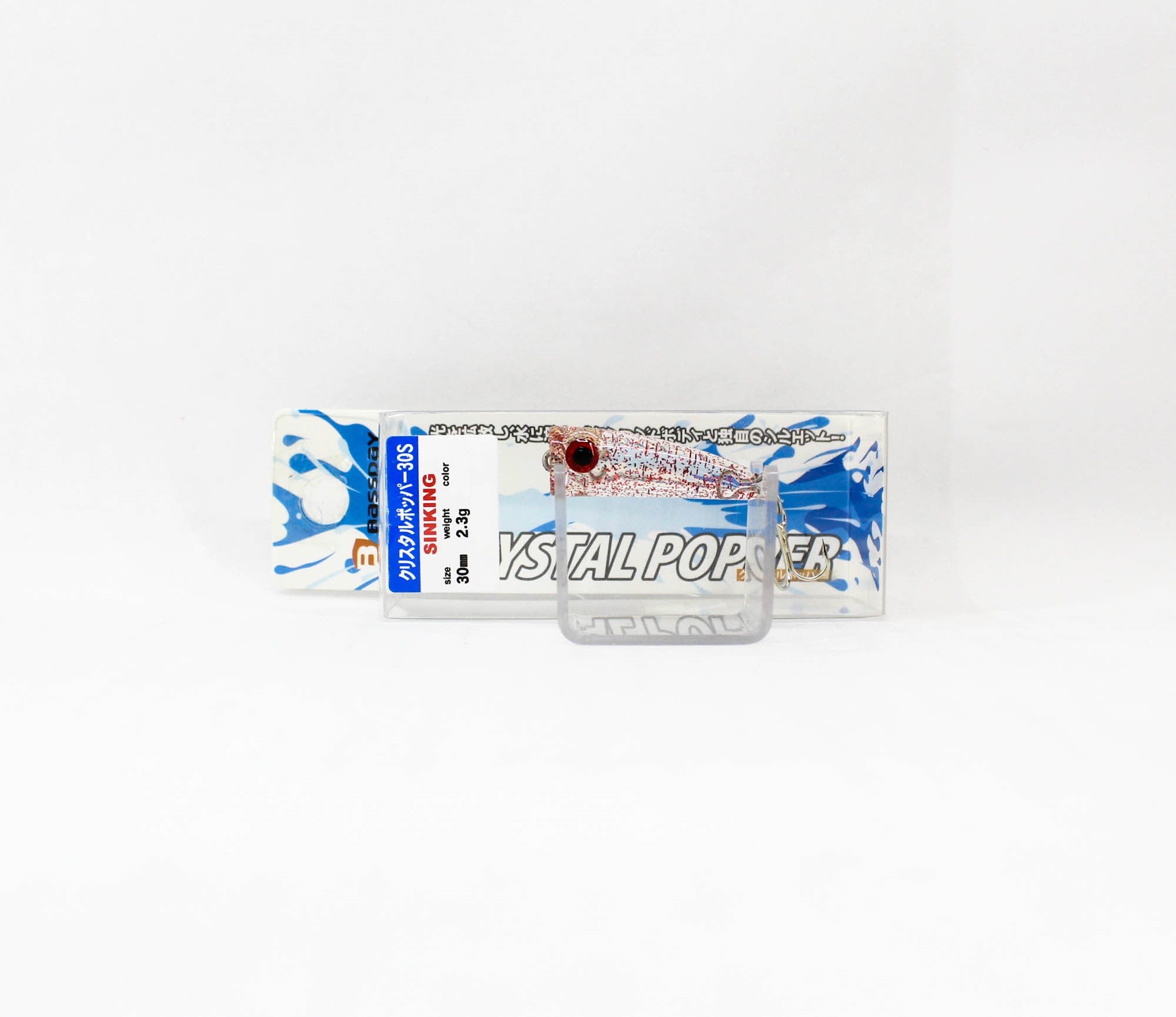 Bassday Crystal Popper 30S Sinking Lure 2.3 grams CL-200 (1219)