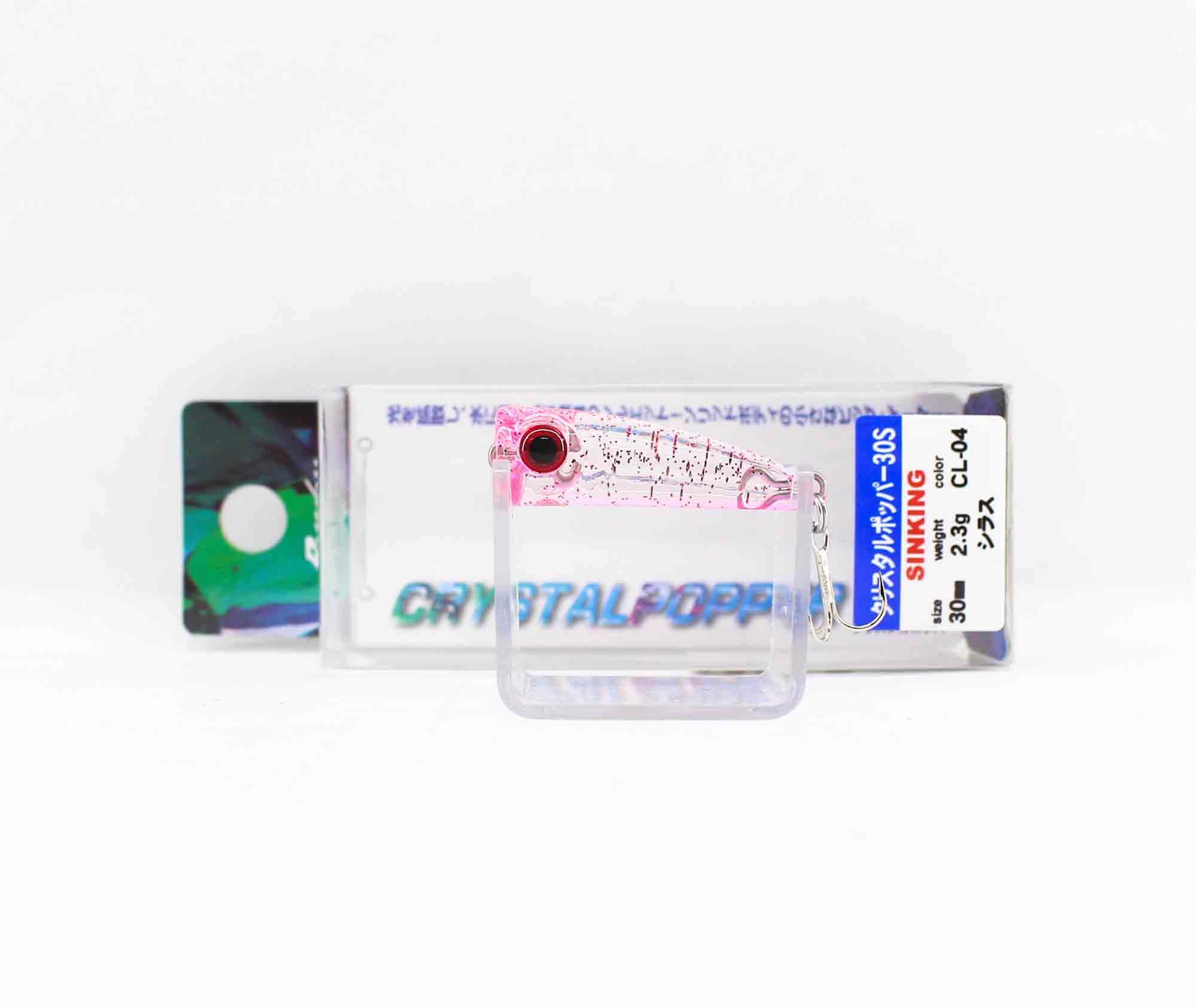 Bassday Crystal Popper 30S Sinking Lure 2.3 grams CL-201 (1226)