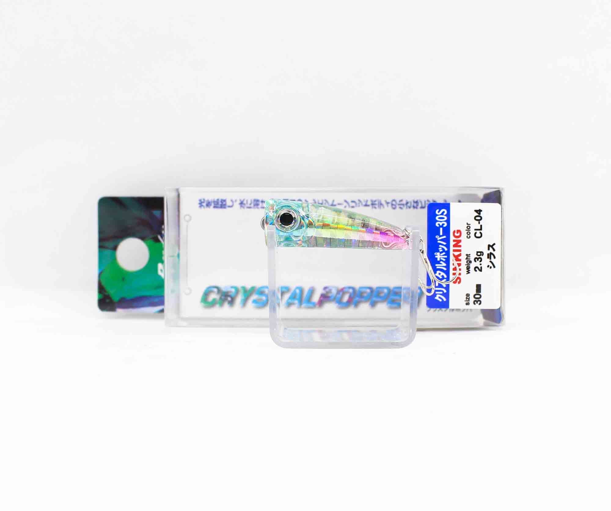 Bassday Crystal Popper 30S Sinking Lure 2.3 grams HH-190 (1240)
