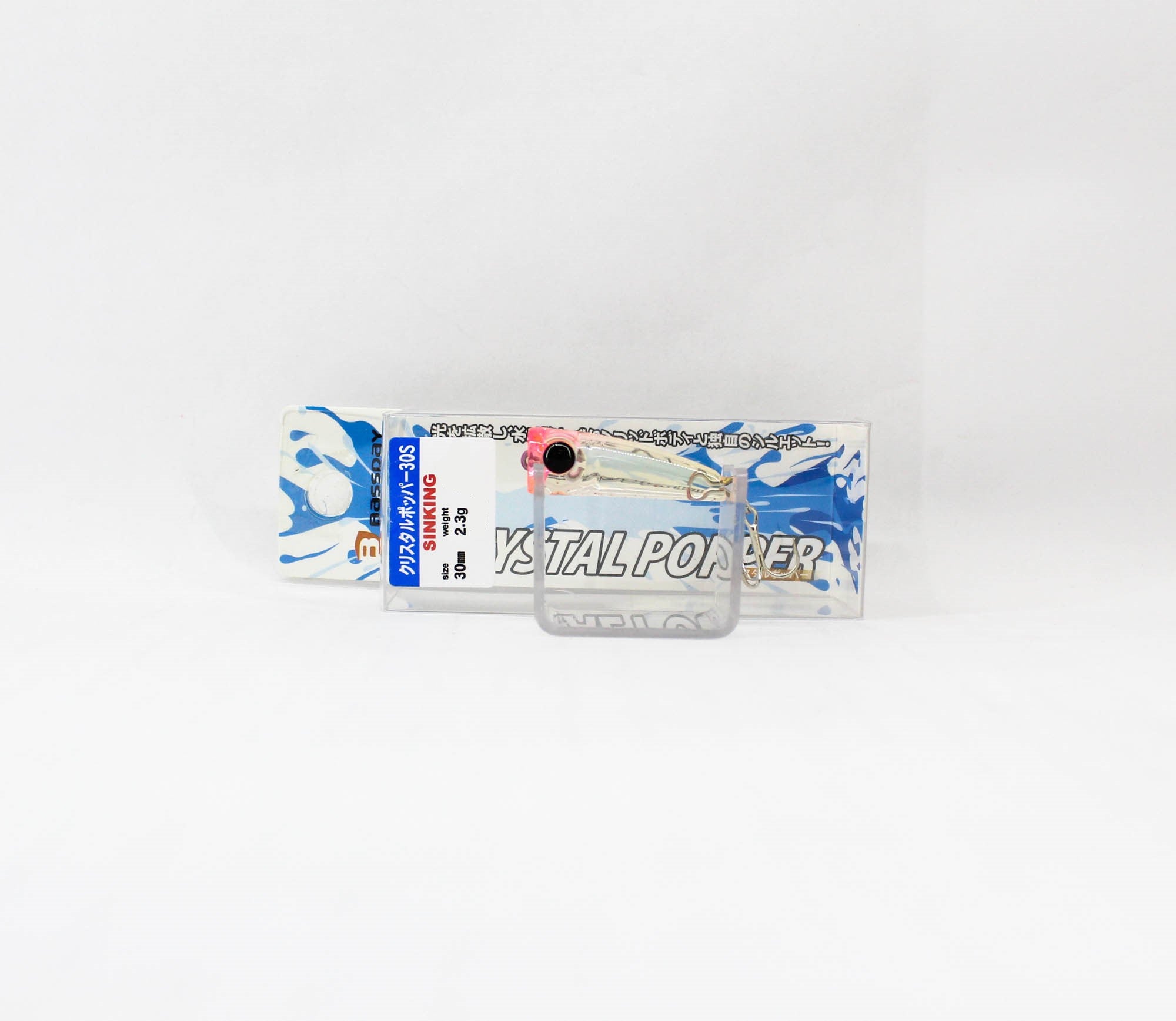 Bassday Crystal Popper 30S Sinking Lure 2.3 grams CL-352 (1271)
