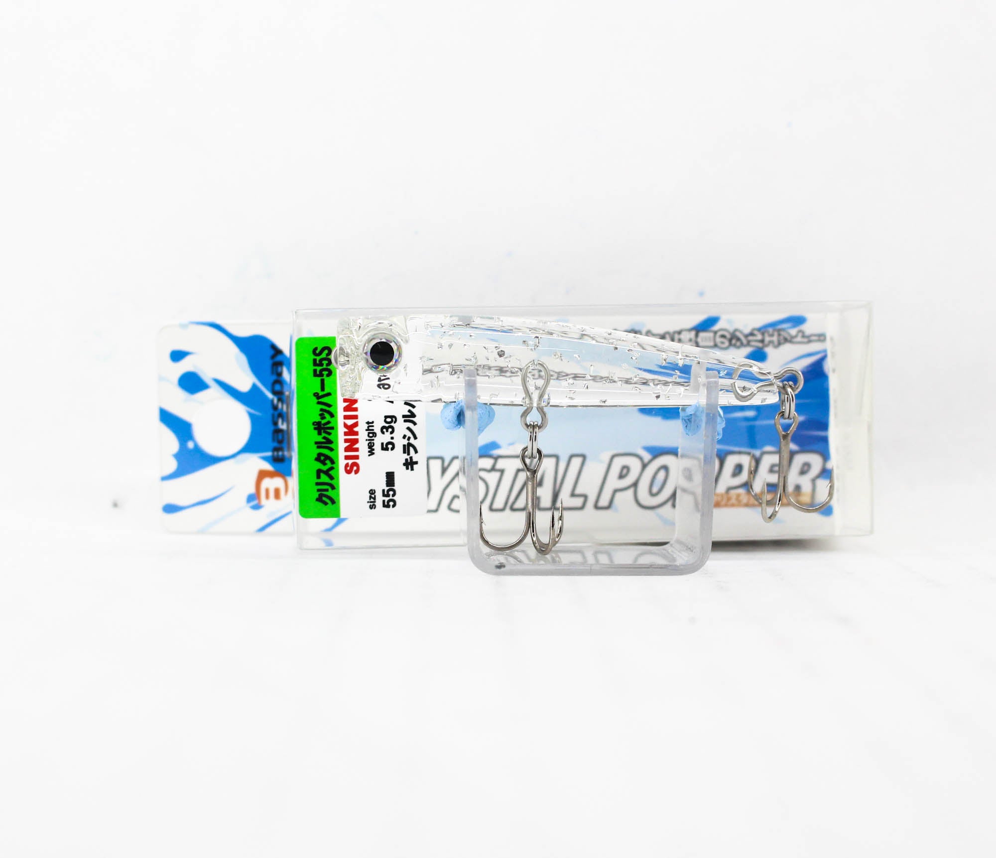 Bassday Crystal Popper 55S Sinking Lure 5.3 grams AL-480 (2322)
