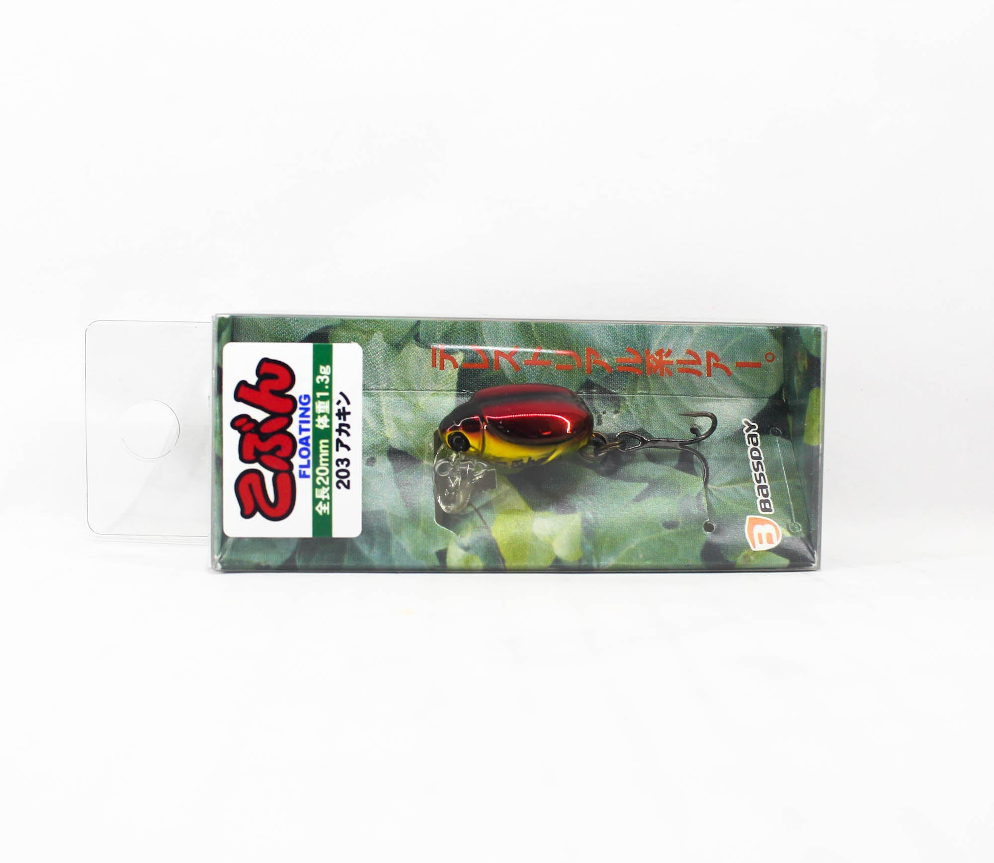 Bassday Beetle Kobun 20F Floating Lure 1.3 grams 203 (4017)