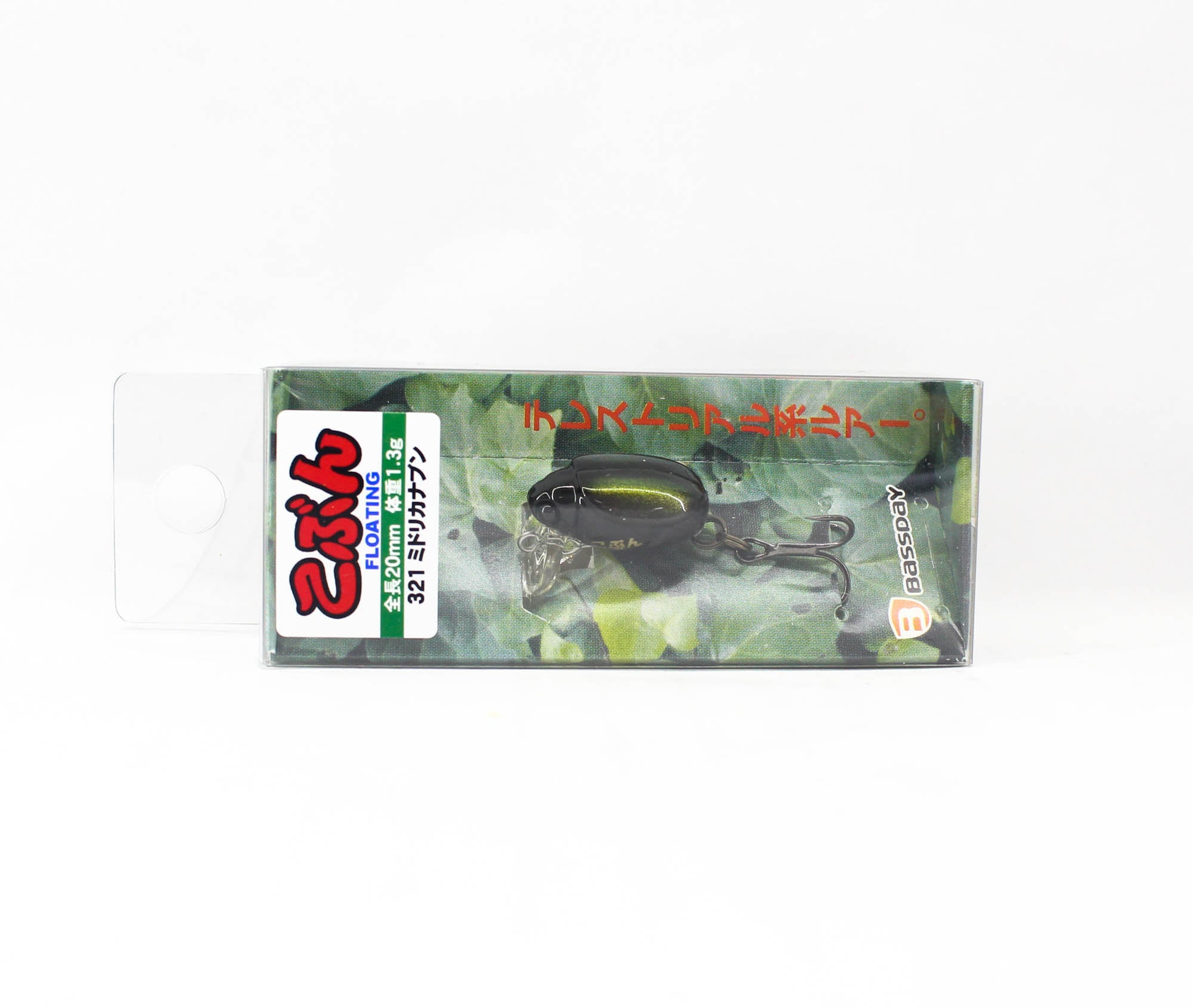 Bassday Beetle Kobun 20F Floating Lure 1.3 grams 321 (4062)