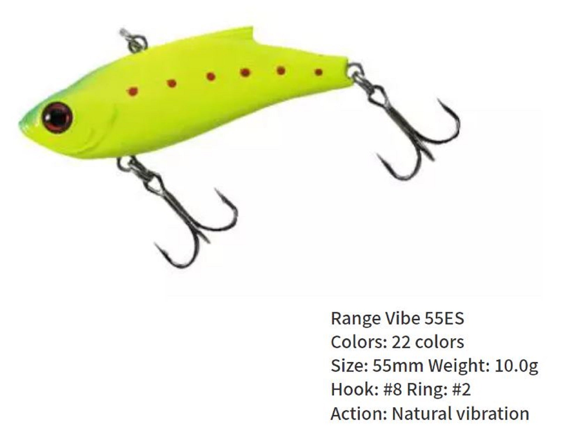 Bassday Range Vibe 55 ES Extra Sinking Vibration Lure HH-154 (4510)