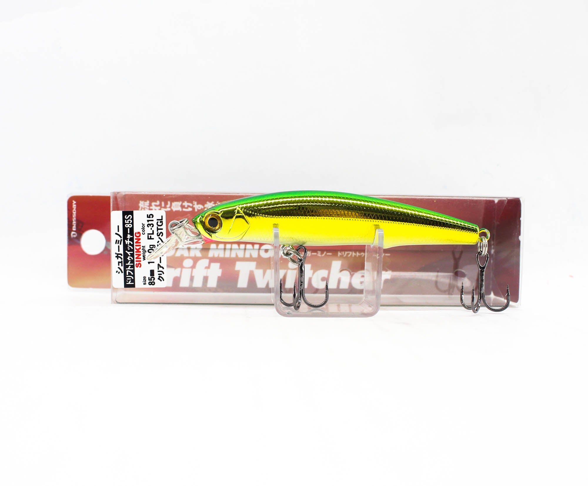 Bassday Sugar Minnow Drift Twitcher 85S Sinking Lure M-99 (1341)