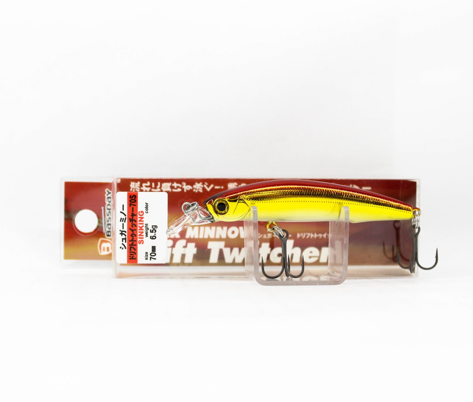 Bassday Sugar Minnow Drift Twitcher 70S Sinking Lure M-14 (6049)