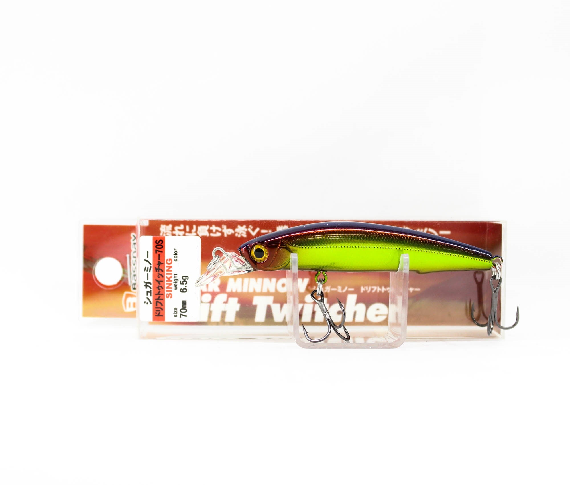 Bassday Sugar Minnow Drift Twitcher 70S Sinking Lure M-385 (6414)