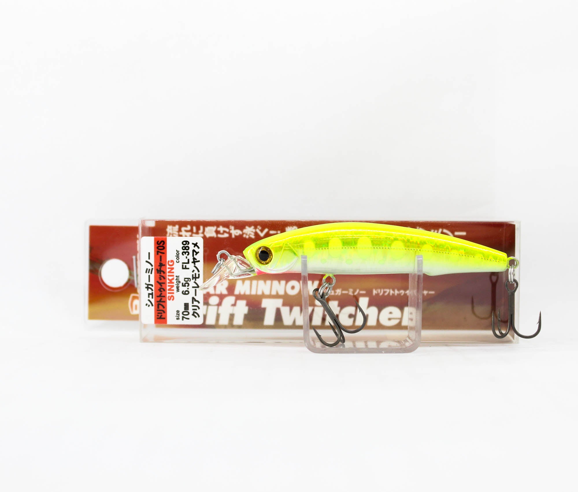 Bassday Sugar Minnow Drift Twitcher 70S Sinking Lure FL-389 (6483)