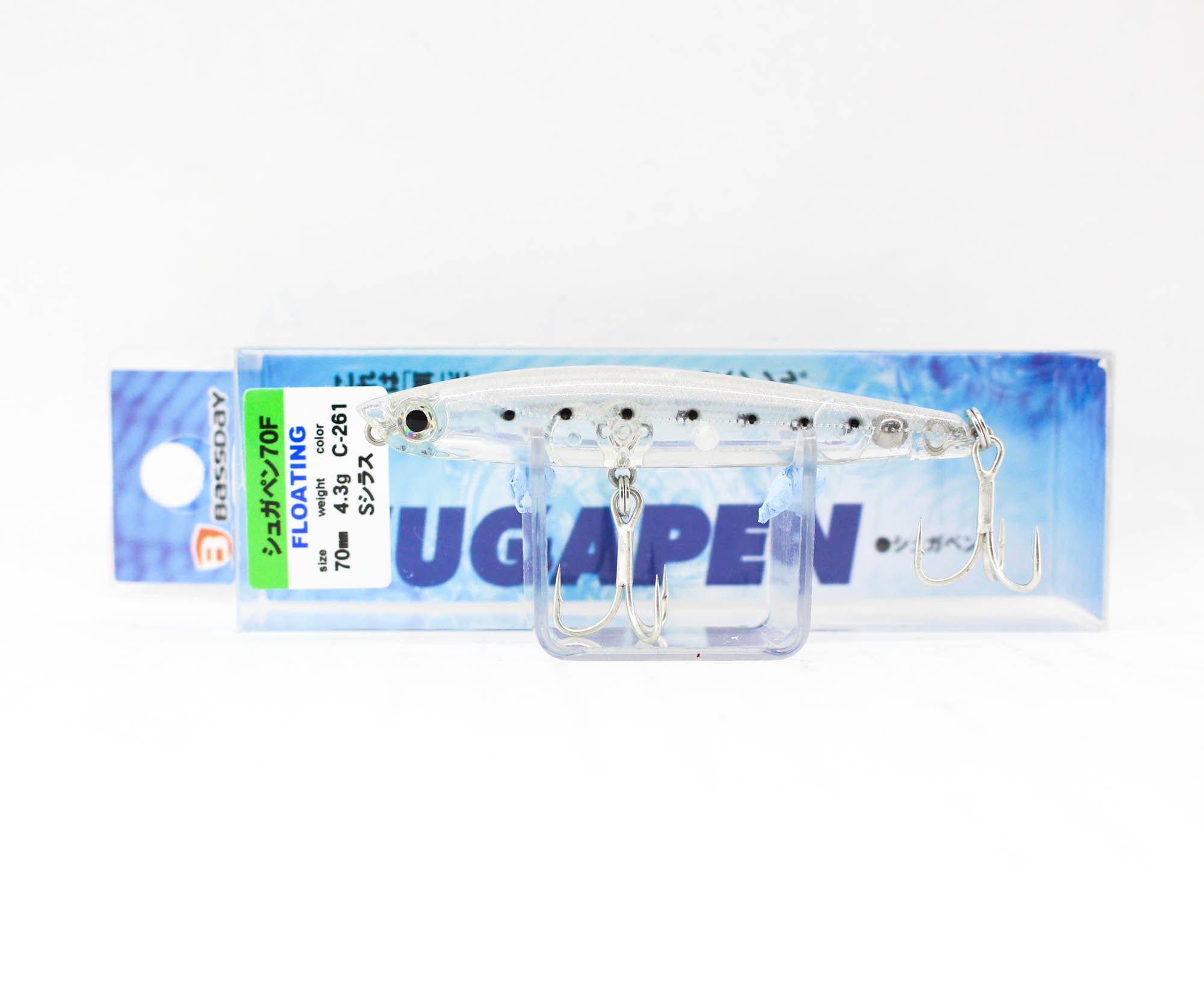 Bassday Sugar Pen 70F Floating Lure 4.3 grams C-261 (9286)