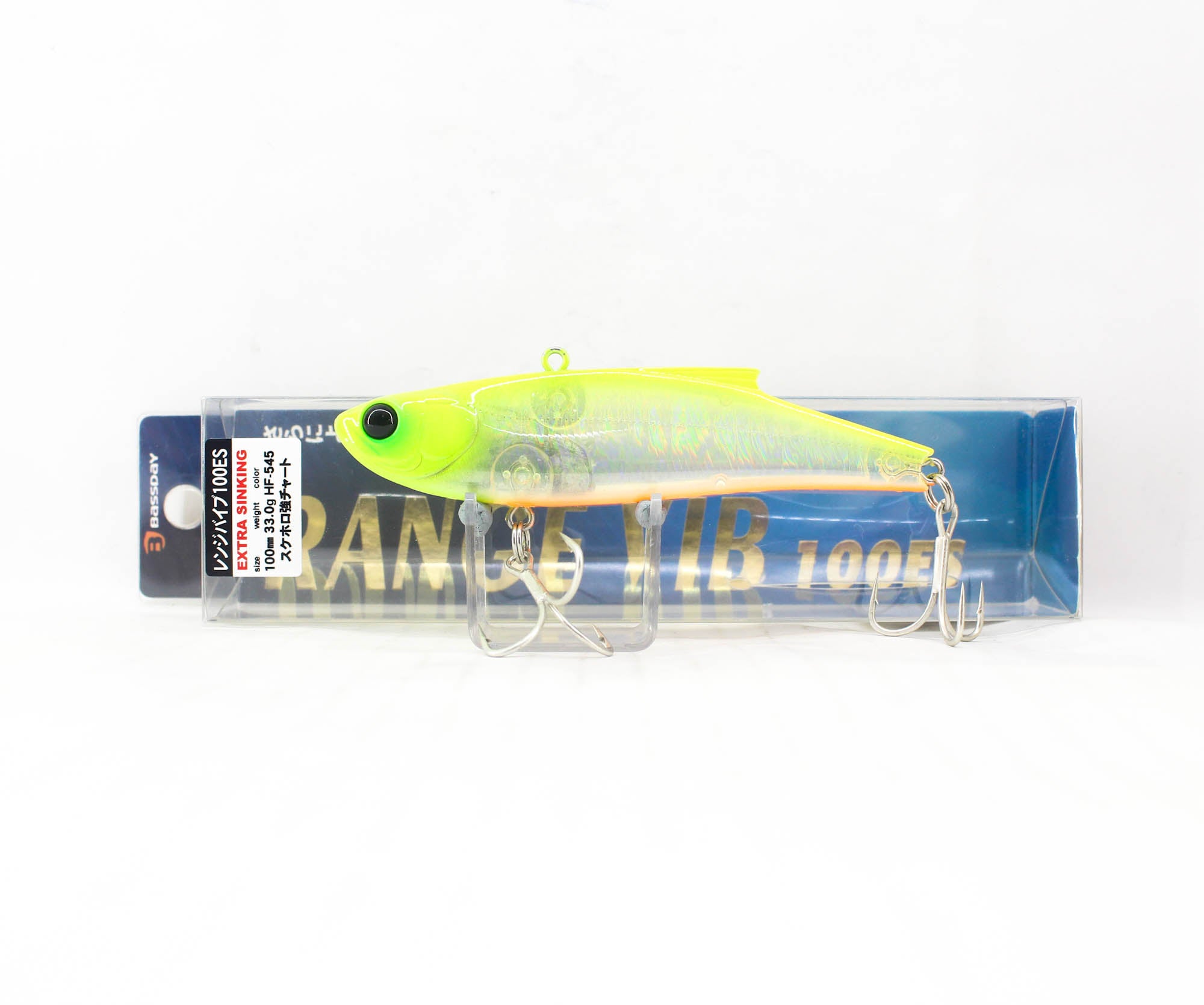Bassday Range Vibe 100 ES Extra Sinking Vibration Lure HF-545 (0485)