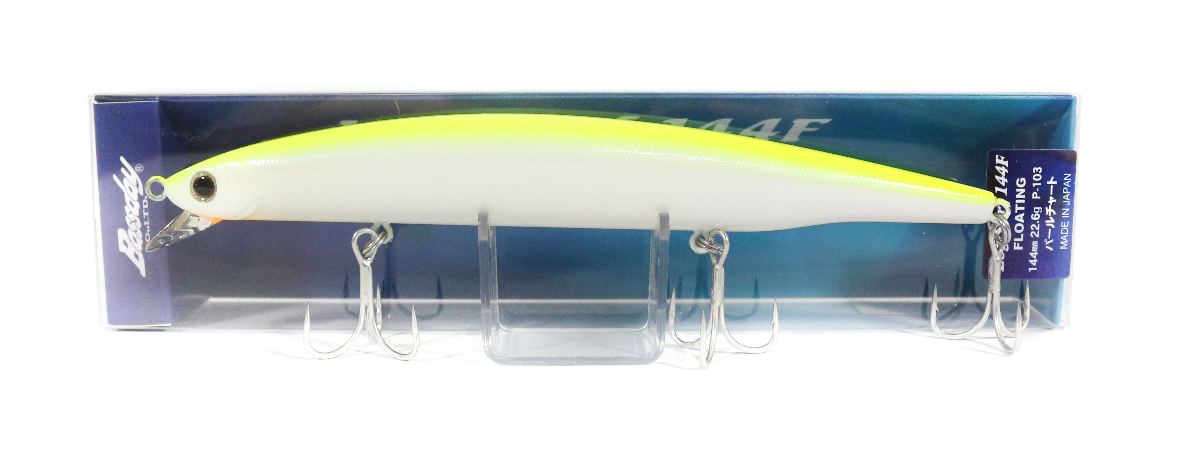 Bassday Log Surf 144F Long Casting Minnow Lure P-103 (4122)