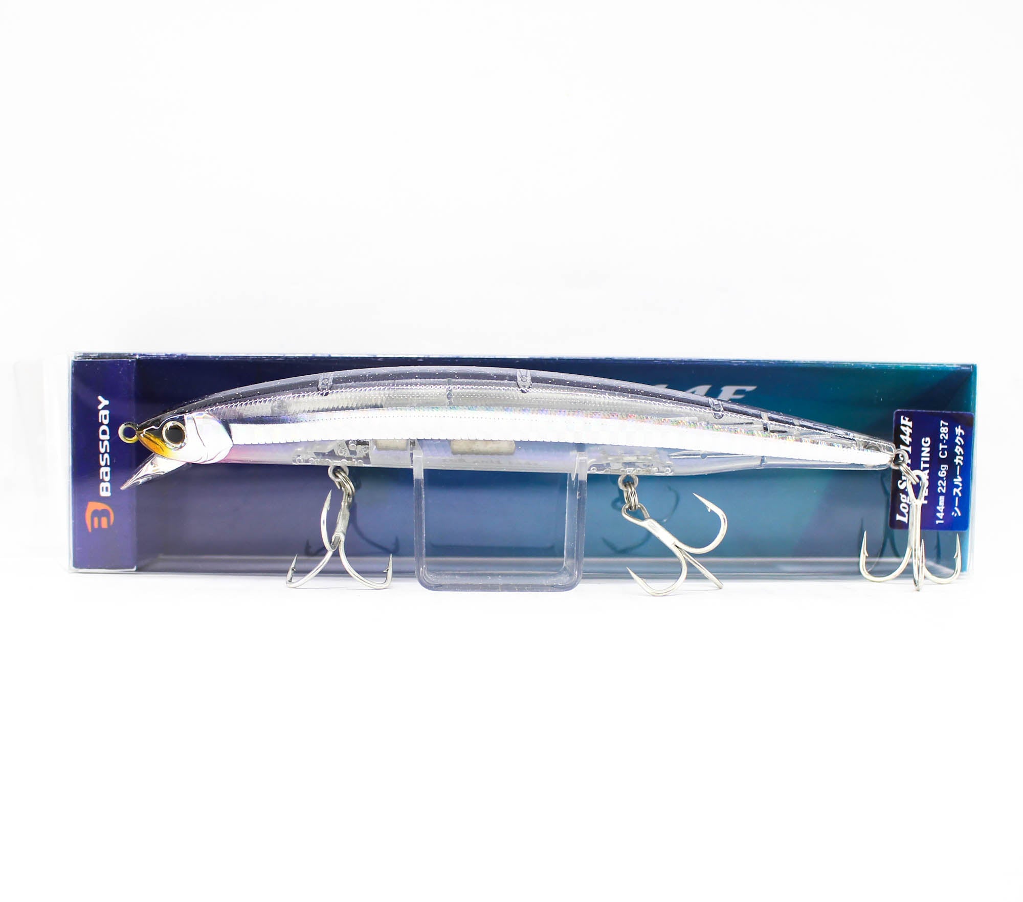 Bassday Log Surf 144F Long Casting Minnow Lure CT-287 (4184)