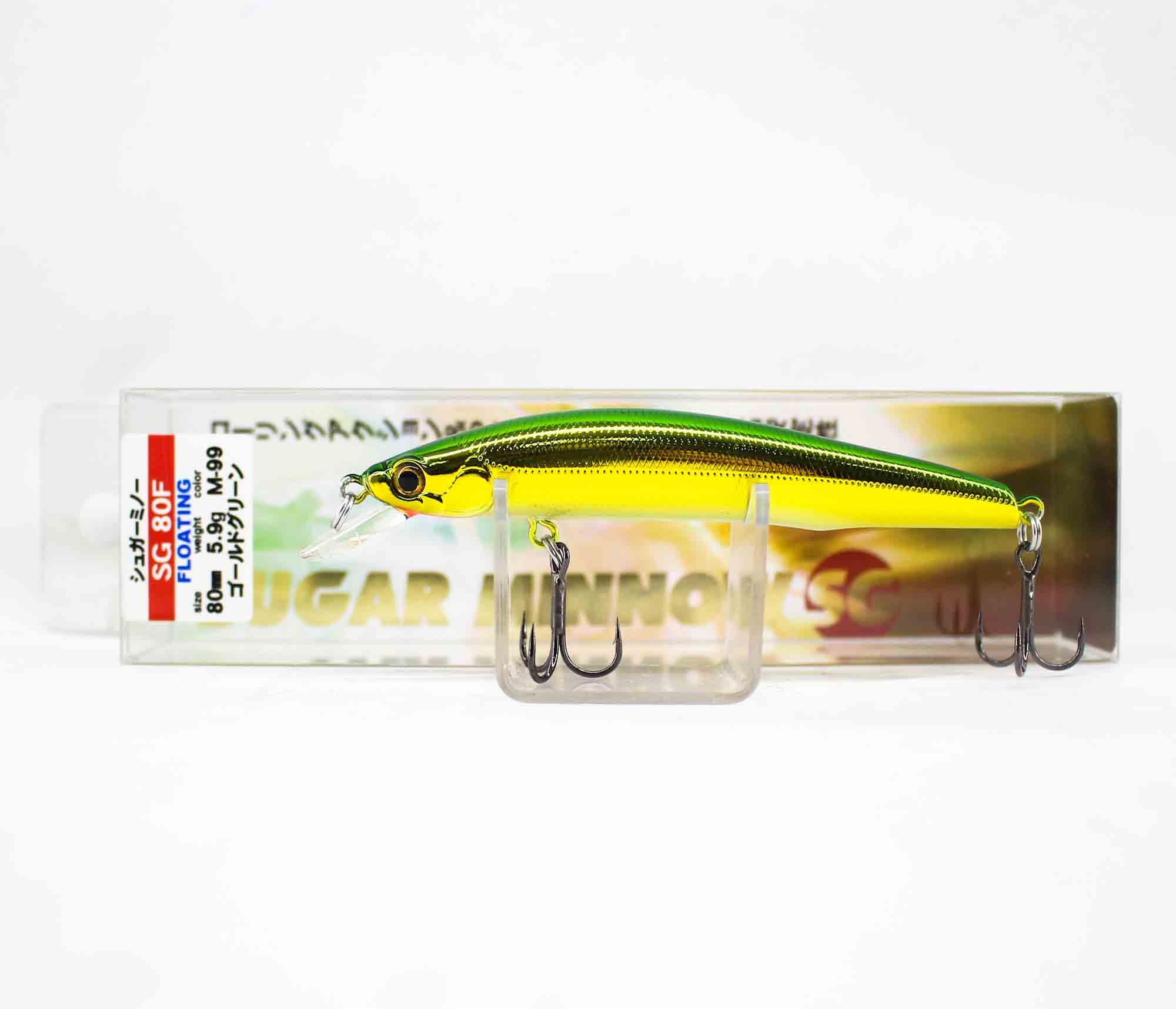 Bassday Sugar Minnow SG 80F Floating Lure 5.9 grams M-99 (6164)